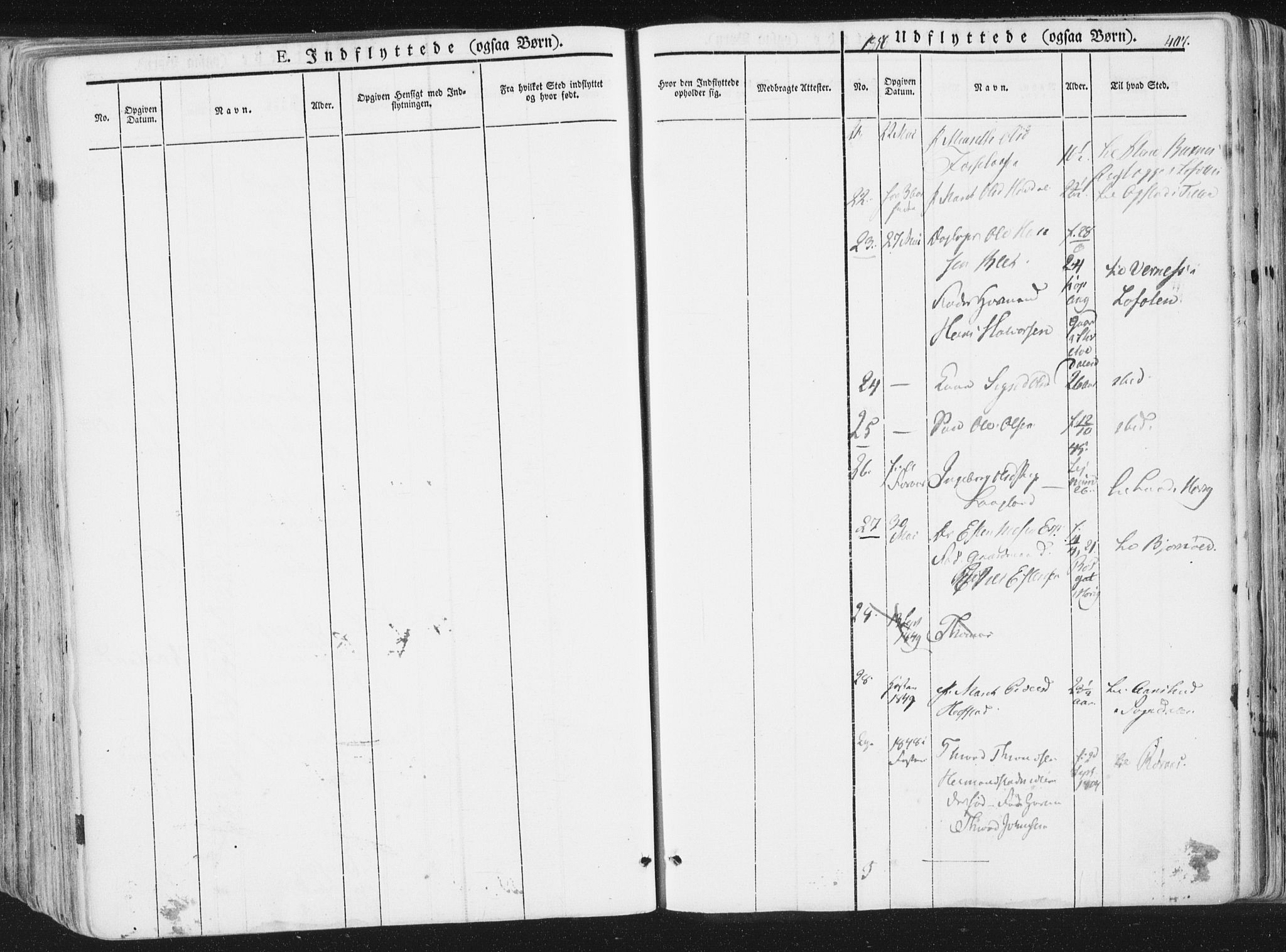 Ministerialprotokoller, klokkerbøker og fødselsregistre - Sør-Trøndelag, AV/SAT-A-1456/691/L1074: Parish register (official) no. 691A06, 1842-1852, p. 407