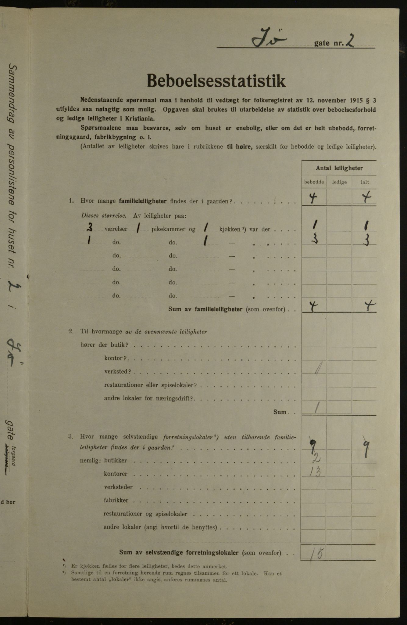 OBA, Municipal Census 1923 for Kristiania, 1923, p. 105400