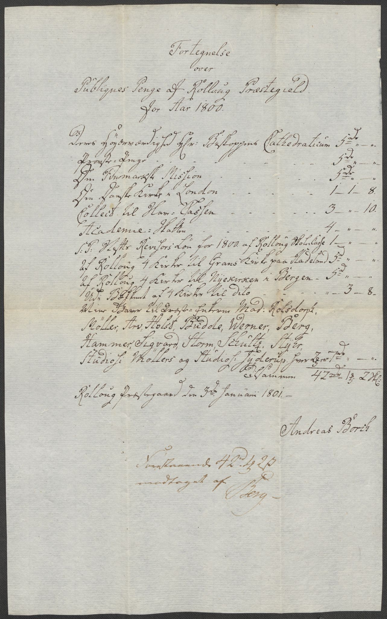 Riksarkivets diplomsamling, AV/RA-EA-5965/F15/L0019: Prestearkiv - Buskerud og Telemark, 1618-1841, p. 15