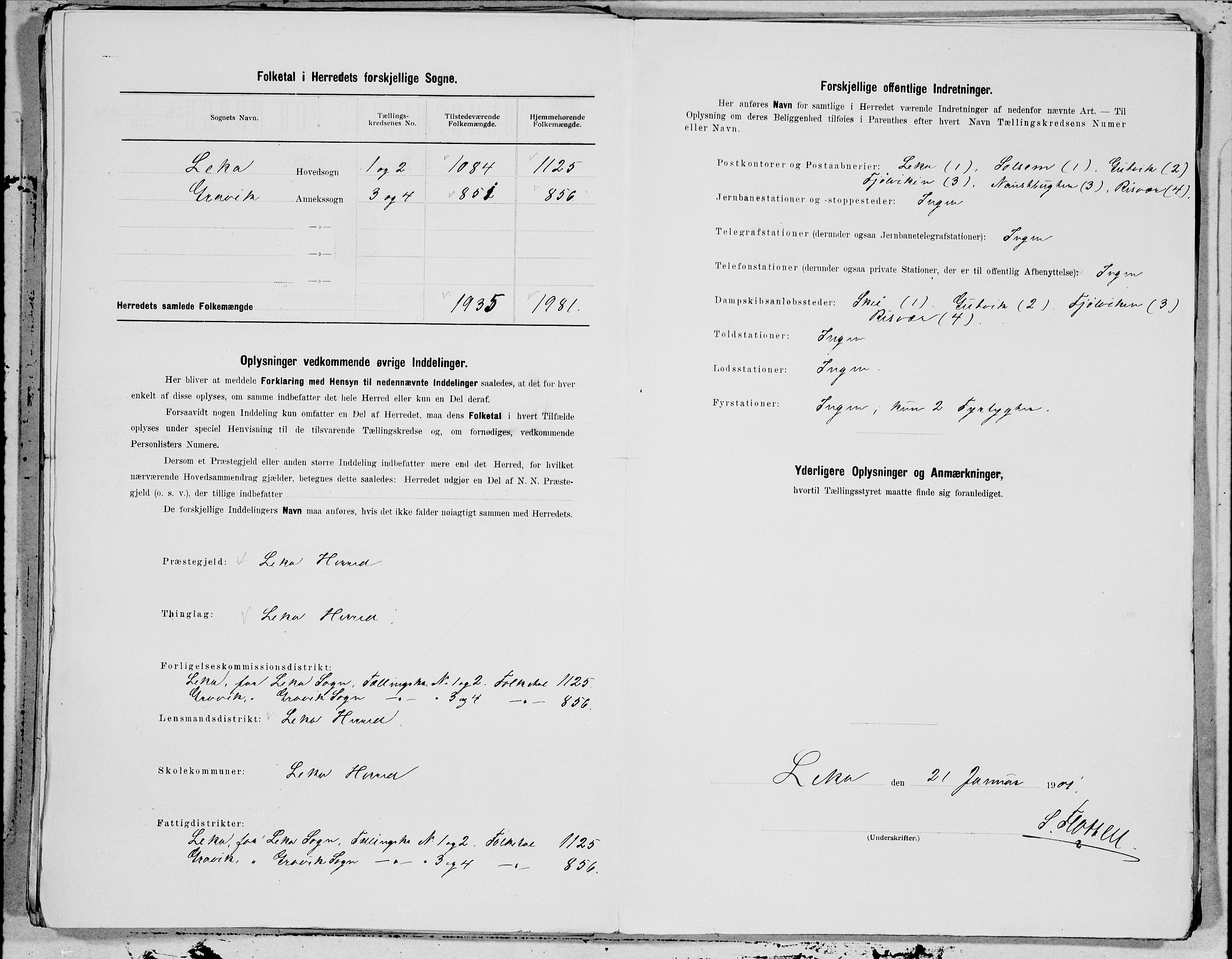 SAT, 1900 census for Leka, 1900, p. 13