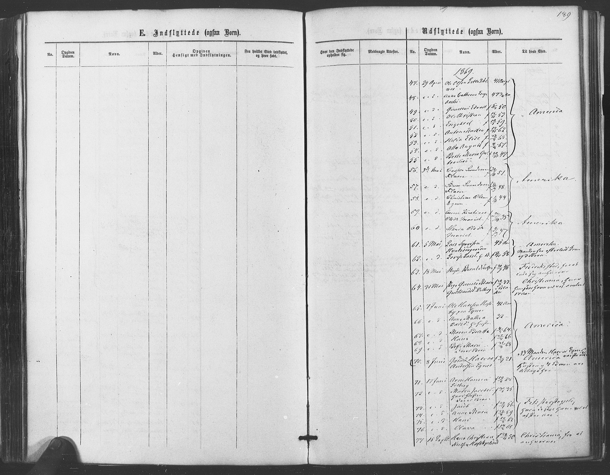 Sørum prestekontor Kirkebøker, AV/SAO-A-10303/F/Fa/L0006: Parish register (official) no. I 6, 1864-1877, p. 189