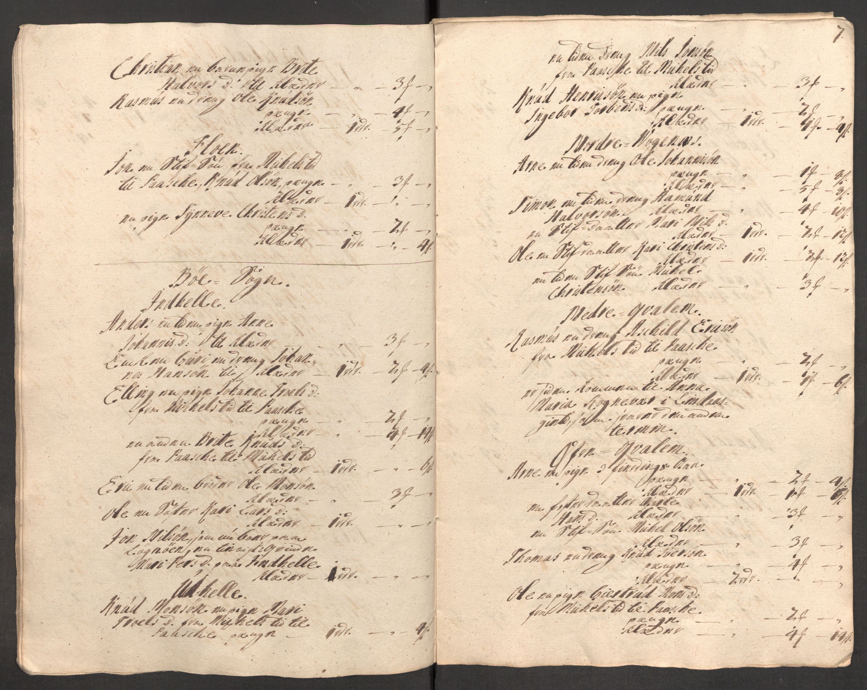 Rentekammeret inntil 1814, Reviderte regnskaper, Fogderegnskap, AV/RA-EA-4092/R51/L3193: Fogderegnskap Nordhordland og Voss, 1711, p. 311