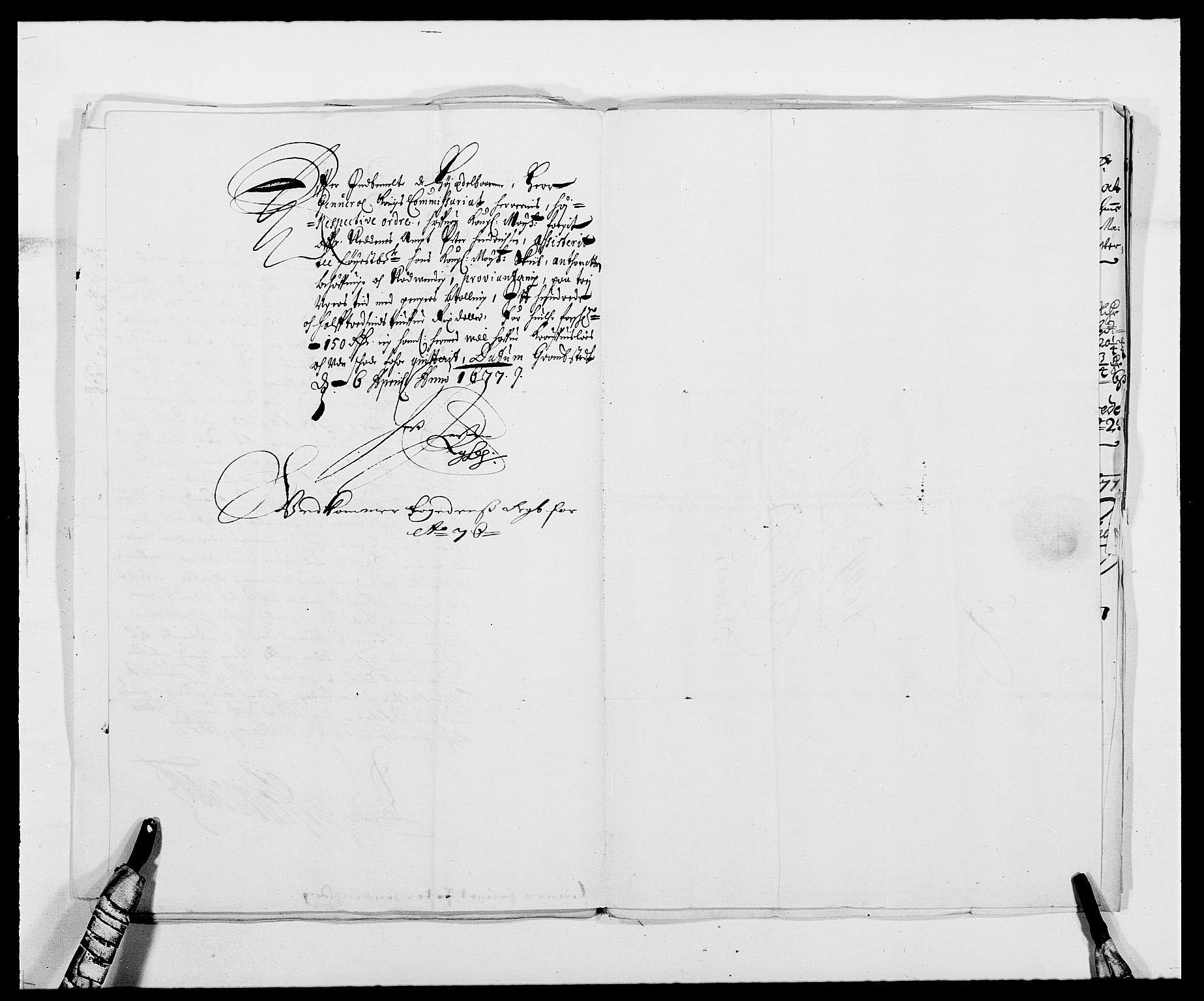 Rentekammeret inntil 1814, Reviderte regnskaper, Fogderegnskap, AV/RA-EA-4092/R39/L2301: Fogderegnskap Nedenes, 1675-1676, p. 187