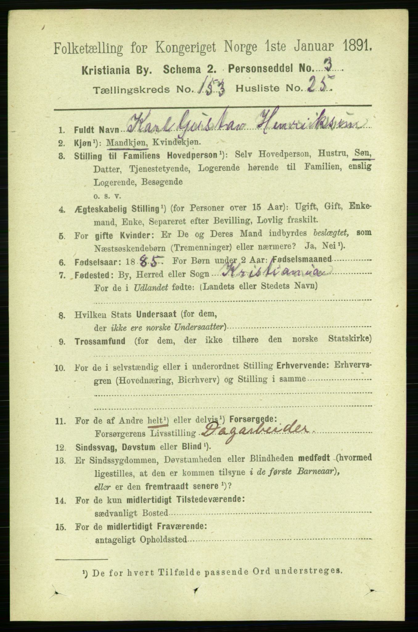 RA, 1891 census for 0301 Kristiania, 1891, p. 86801