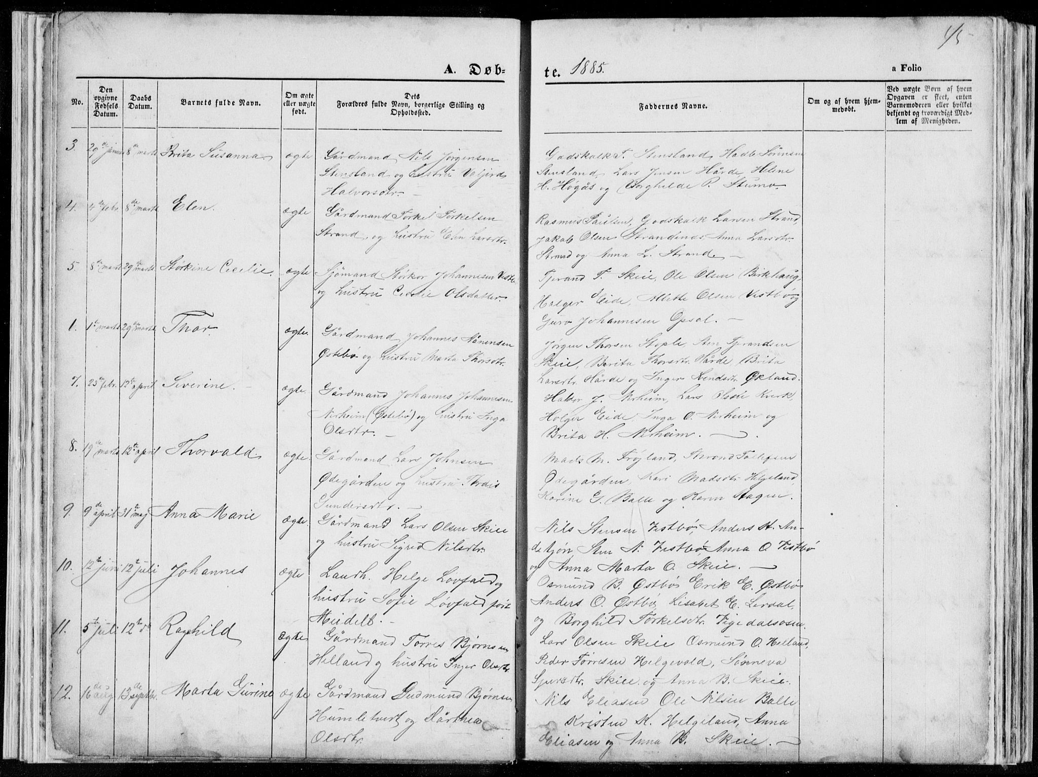 Vikedal sokneprestkontor, AV/SAST-A-101840/01/V: Parish register (copy) no. B 10, 1864-1926, p. 45
