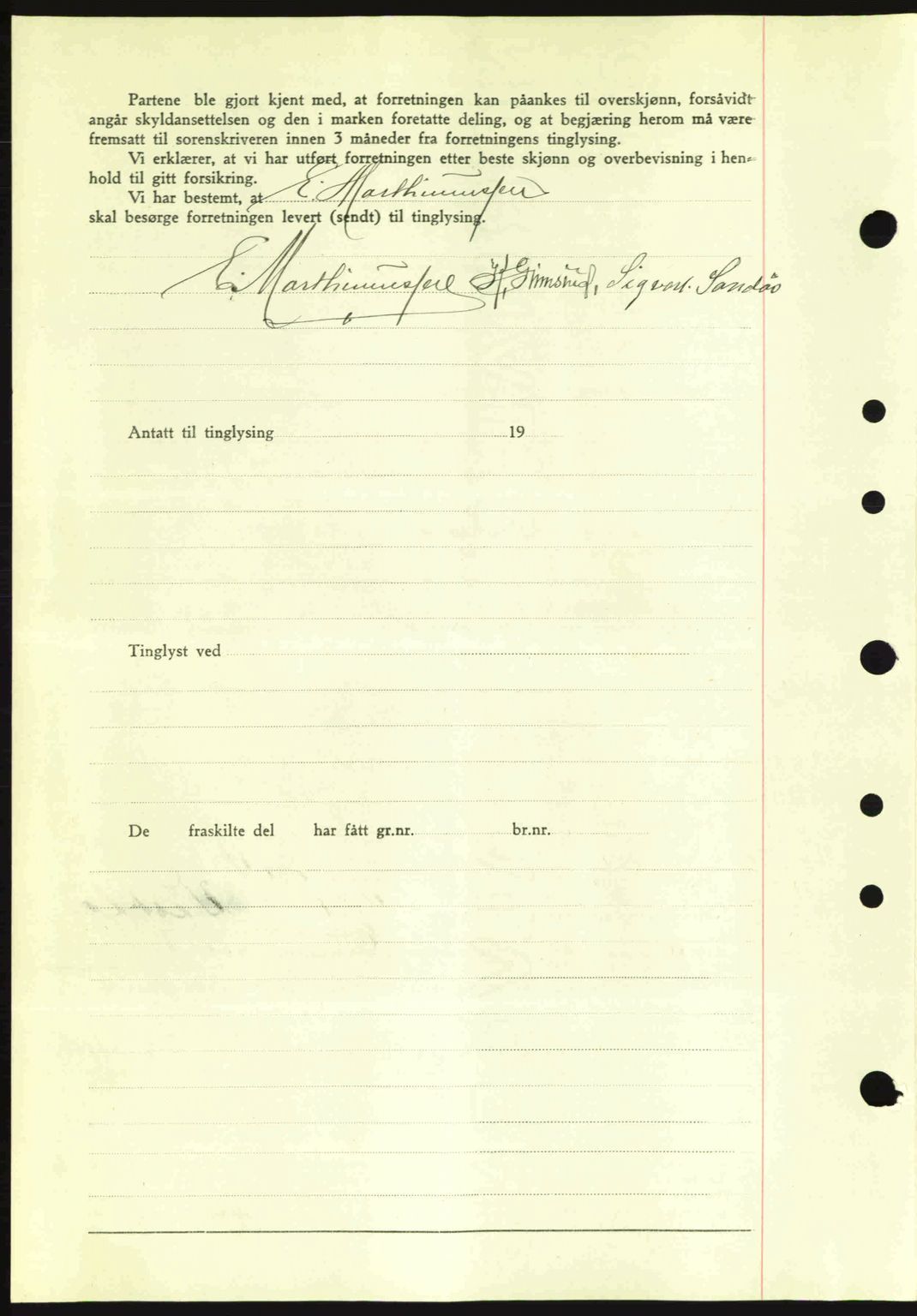 Moss sorenskriveri, AV/SAO-A-10168: Mortgage book no. A9, 1941-1942, Diary no: : 984/1942