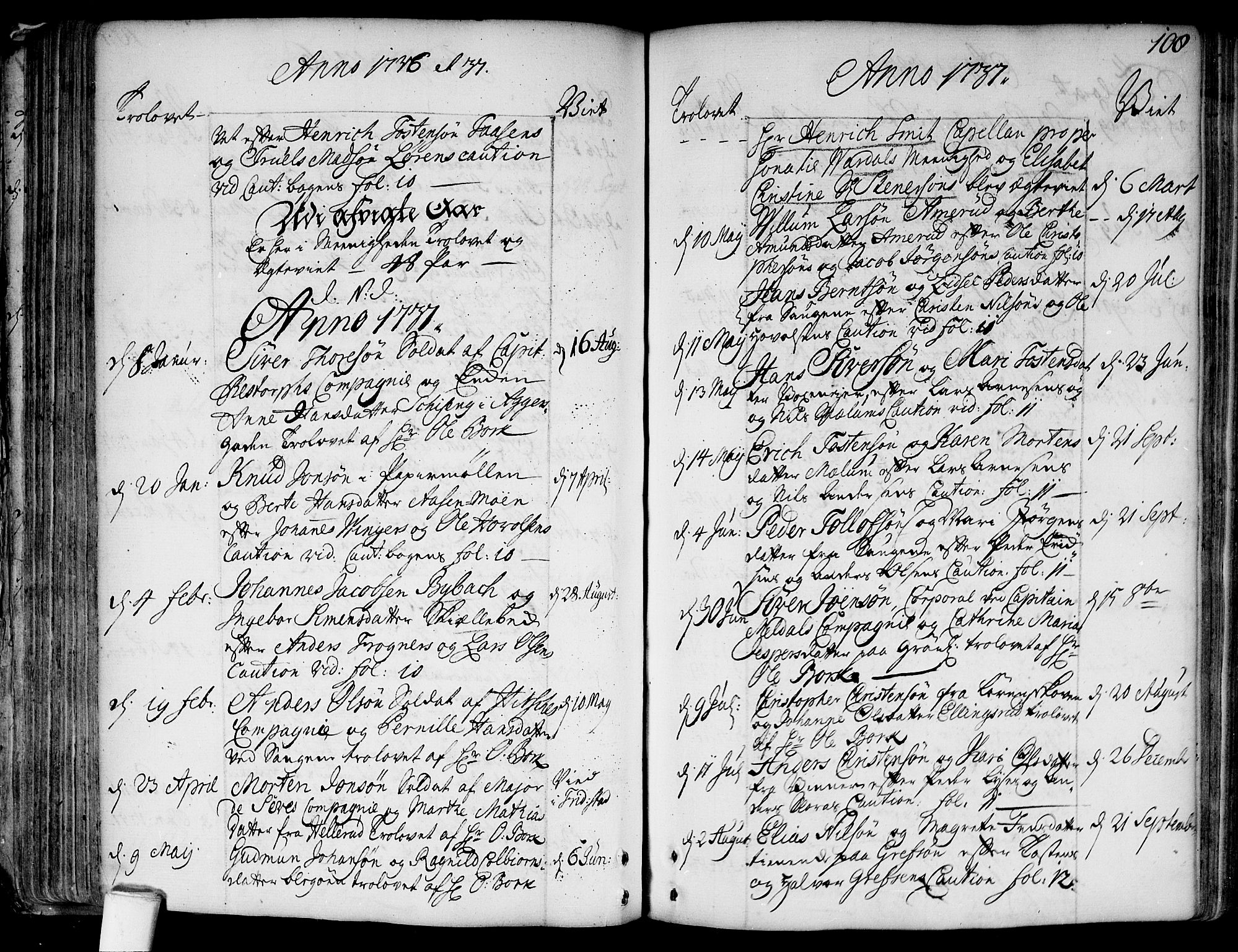 Aker prestekontor kirkebøker, AV/SAO-A-10861/F/L0007: Parish register (official) no. 7, 1734-1748, p. 108