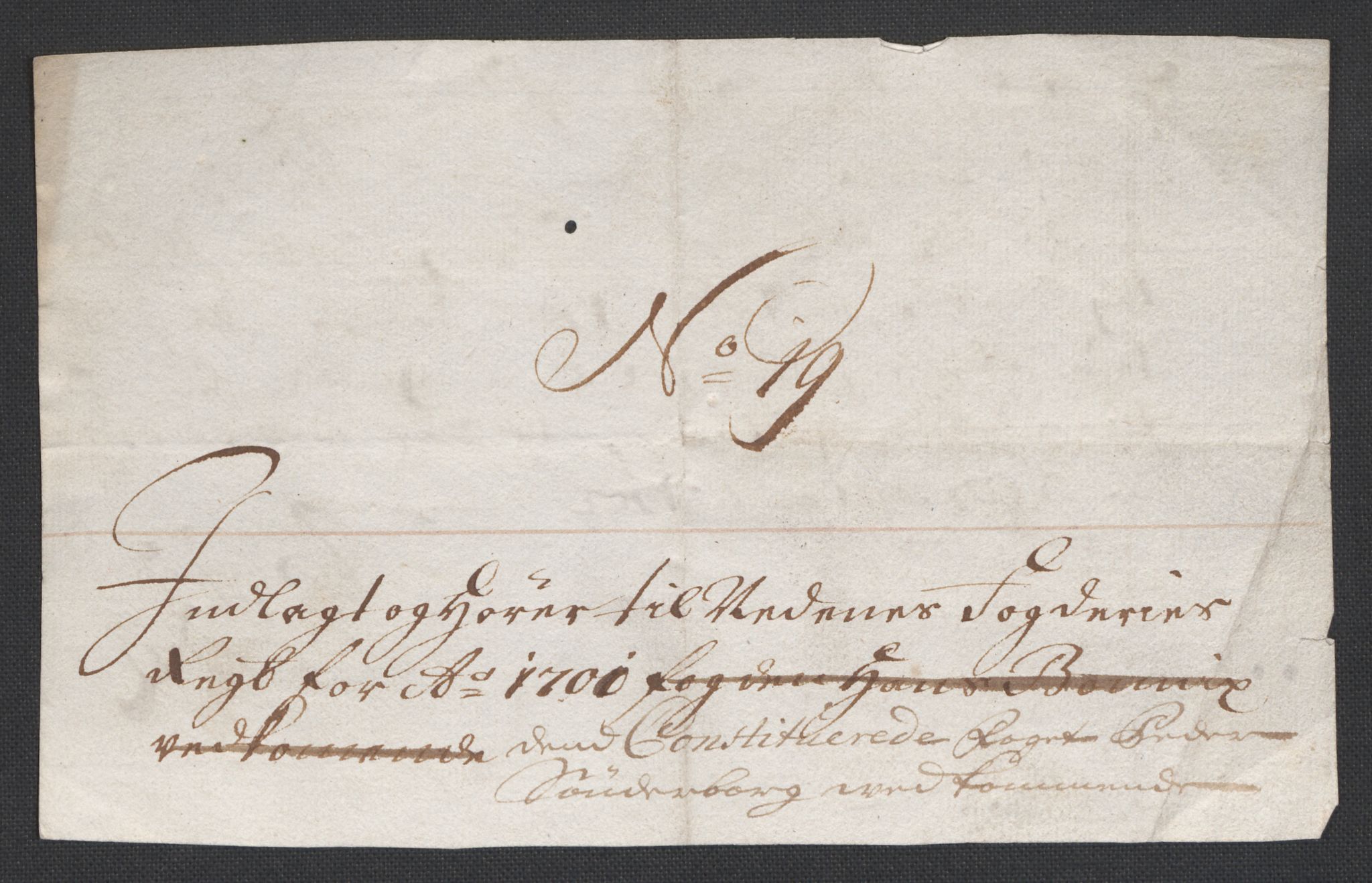 Rentekammeret inntil 1814, Reviderte regnskaper, Fogderegnskap, AV/RA-EA-4092/R39/L2315: Fogderegnskap Nedenes, 1700-1701, p. 166