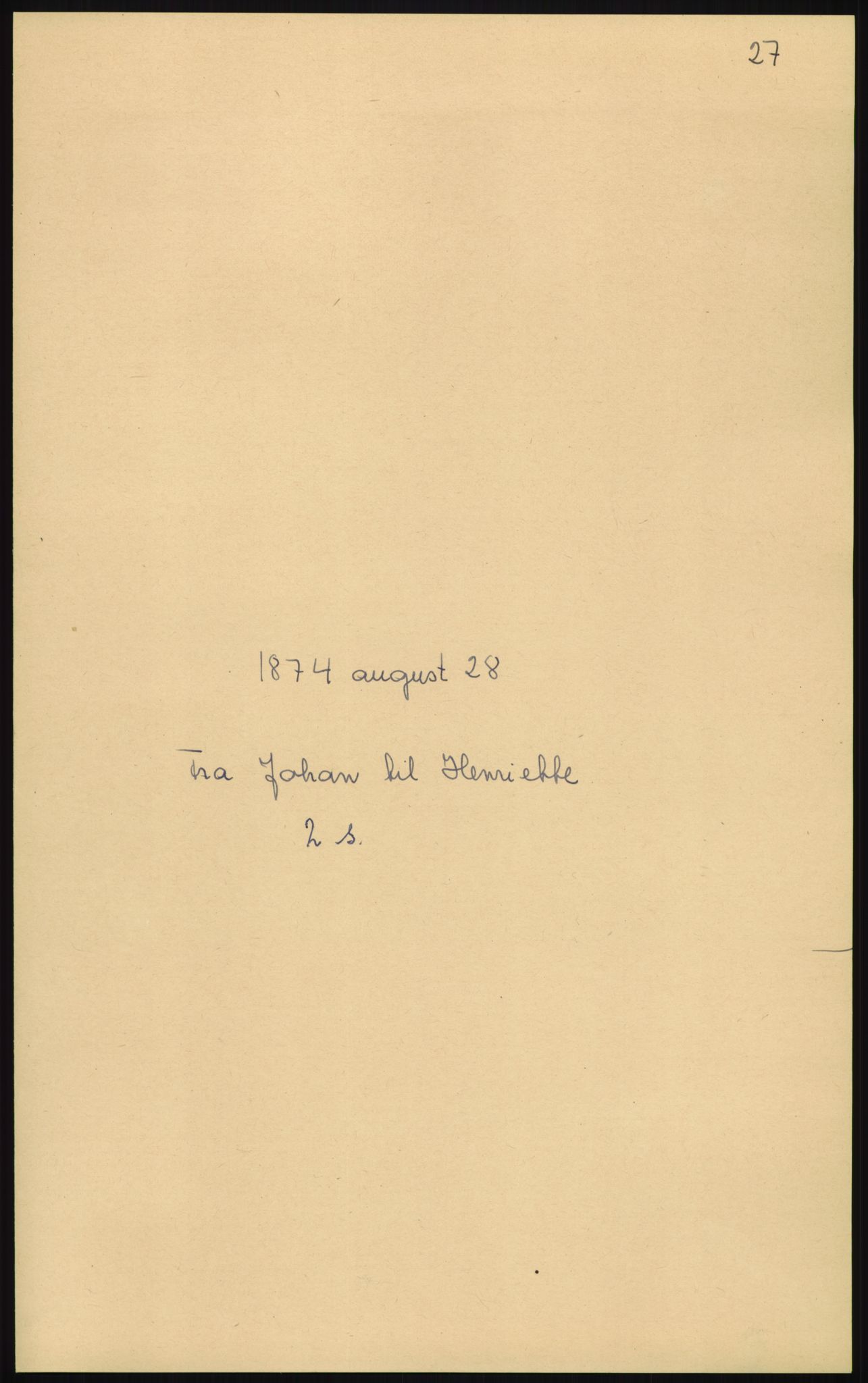 Samlinger til kildeutgivelse, Amerikabrevene, AV/RA-EA-4057/F/L0008: Innlån fra Hedmark: Gamkind - Semmingsen, 1838-1914, p. 277