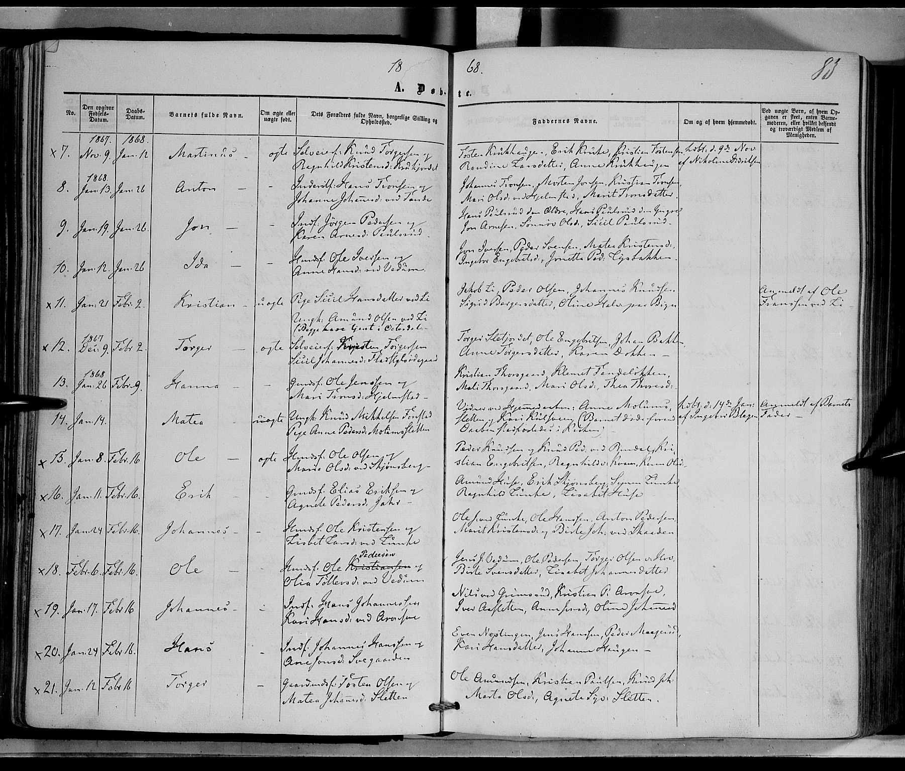 Øyer prestekontor, AV/SAH-PREST-084/H/Ha/Haa/L0006: Parish register (official) no. 6, 1858-1874, p. 83