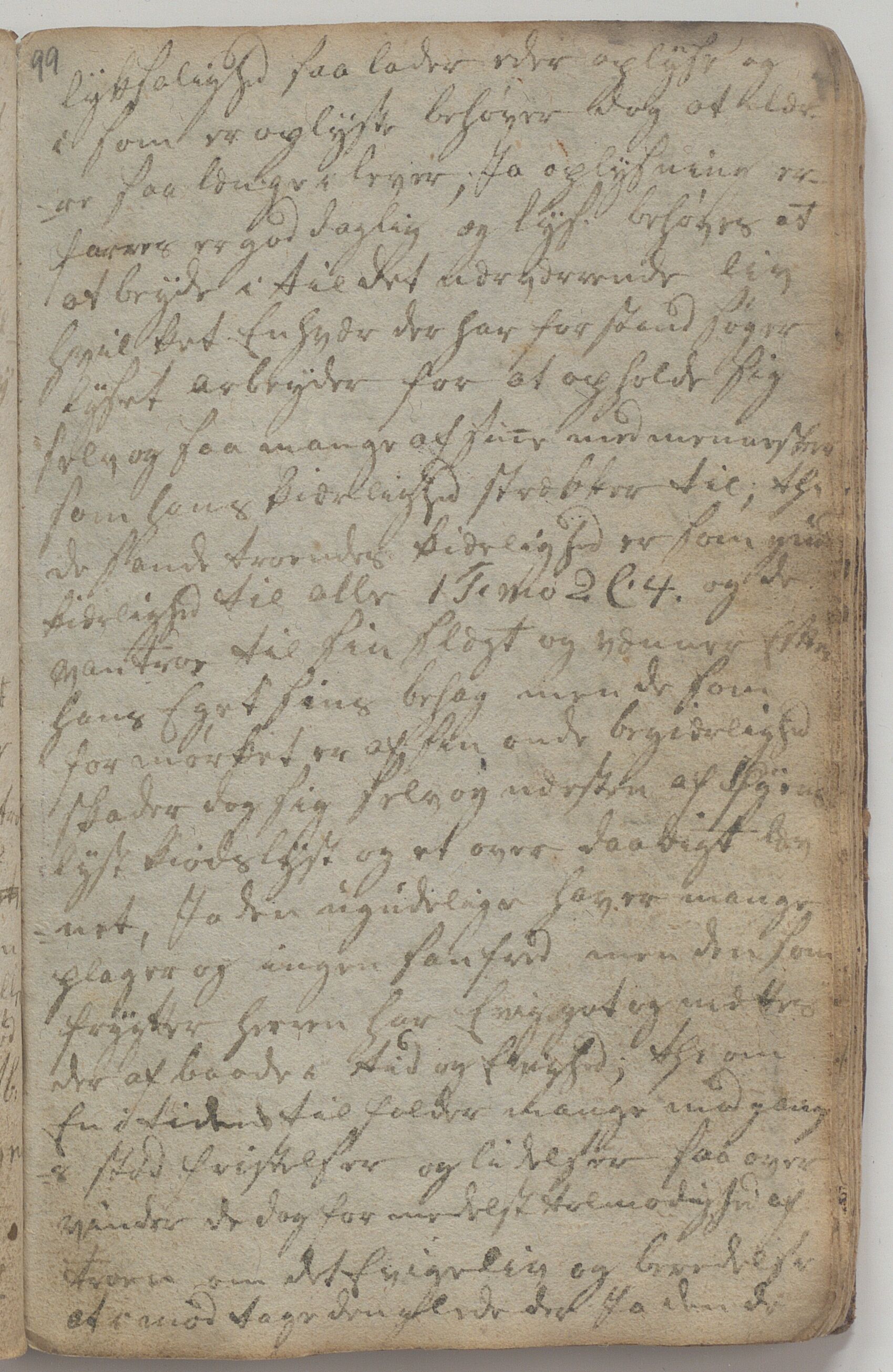 Heggtveitsamlingen, TMF/A-1007/H/L0045/0005: Brev, kopibøker, biografiske opptegnelser etc. / "Bøasæter", 1800-1820, p. 99