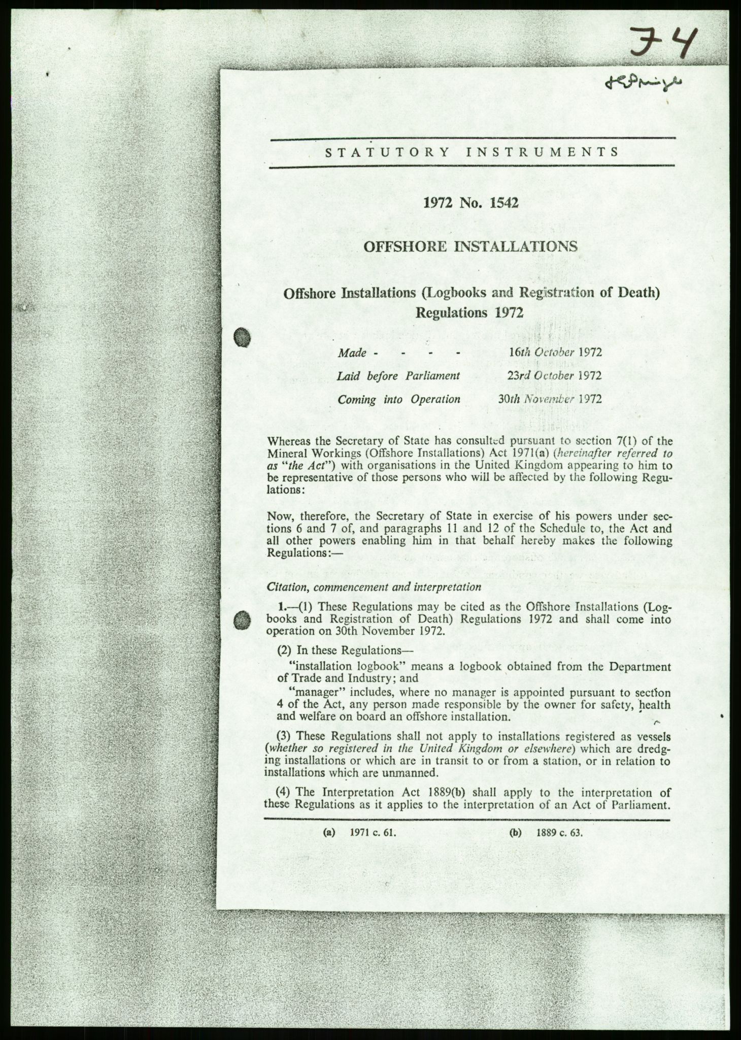 Justisdepartementet, Granskningskommisjonen ved Alexander Kielland-ulykken 27.3.1980, AV/RA-S-1165/D/L0014: J Department of Energy (Doku.liste + J1-J10 av 11)/K Department of Trade (Doku.liste + K1-K4 av 4), 1980-1981, p. 334