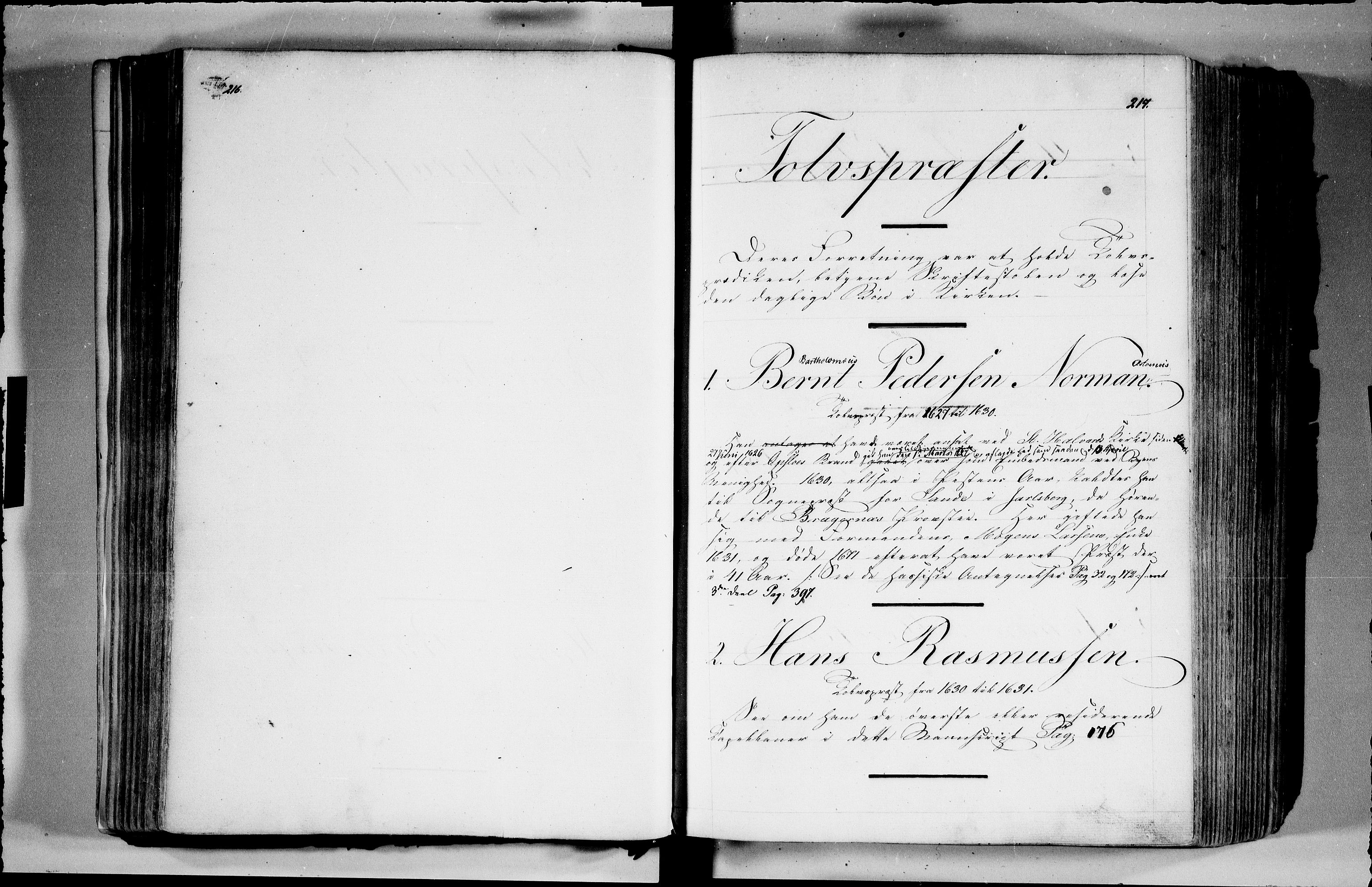 Svendsen, Bastian - etterretninger om geistligheten i Akershus stift, AV/SAO-PAO-0181/D/L0002: Etterretninger del 2, p. 216-217