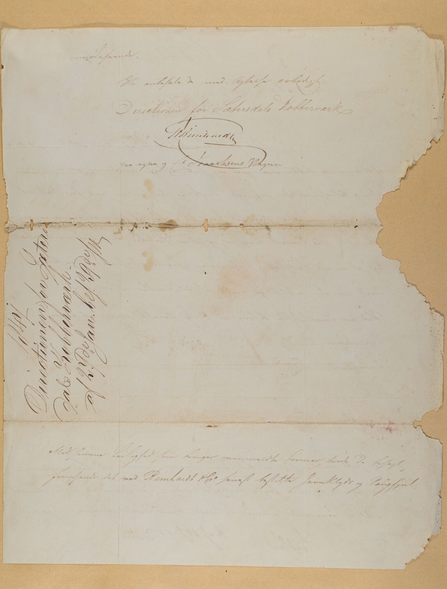 Familien Aalls privatarkiv , NESJ/NJM-005/E-00004/L0022: Inngående brev 1847, del 1, 1847