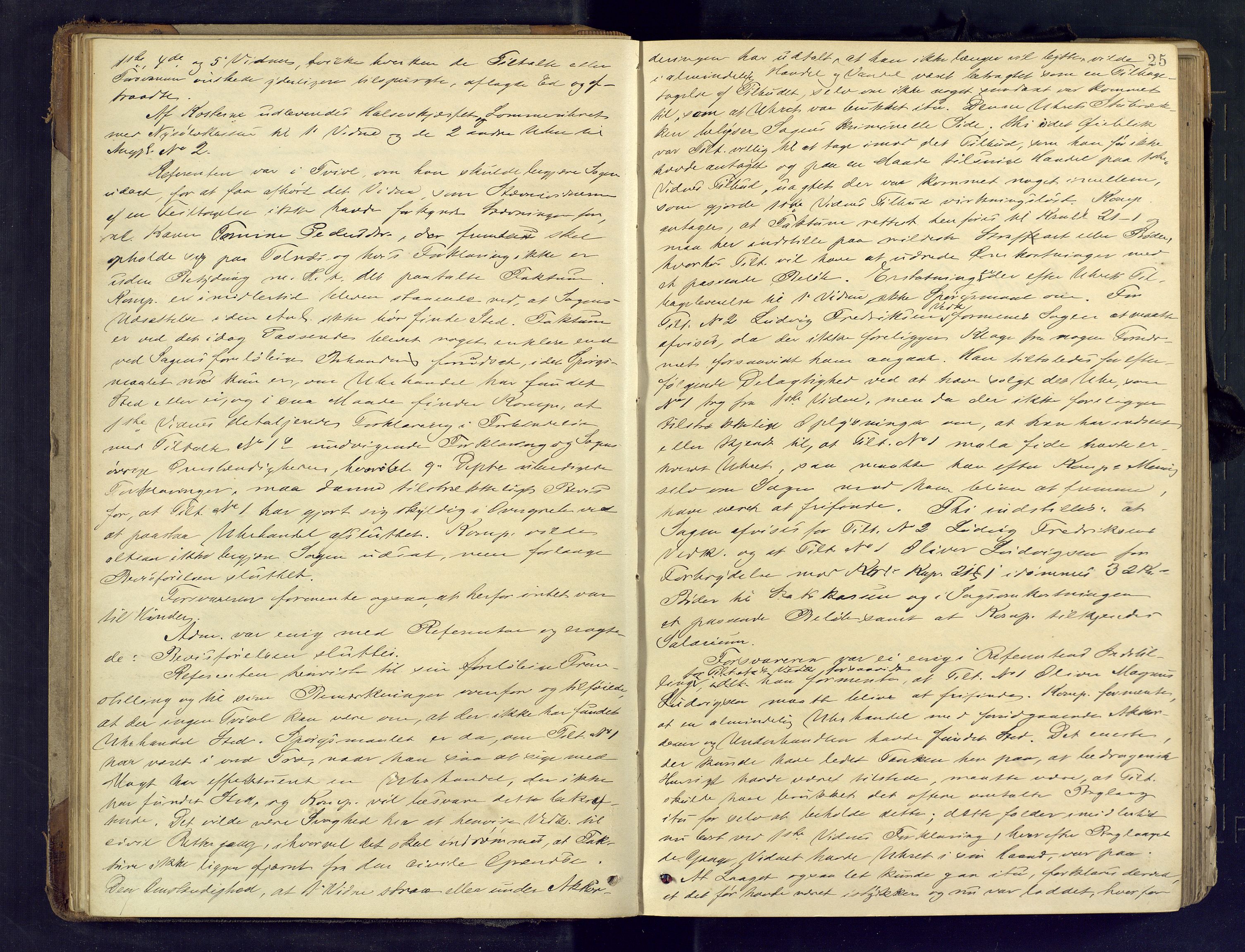 Gjerpen sorenskriveri, AV/SAKO-A-216/F/Fb/L0012: Ekstrarettsprotokoll, 1886-1893, p. 25