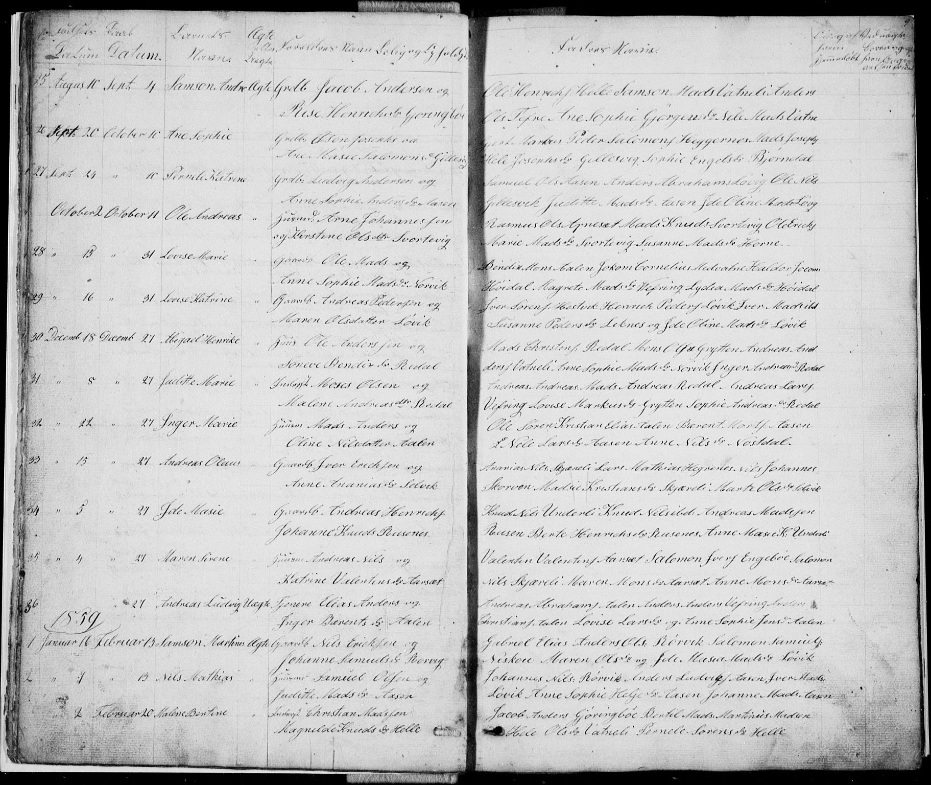 Førde sokneprestembete, AV/SAB-A-79901/H/Hab: Parish register (copy) no. E 0, 1853-1880, p. 9