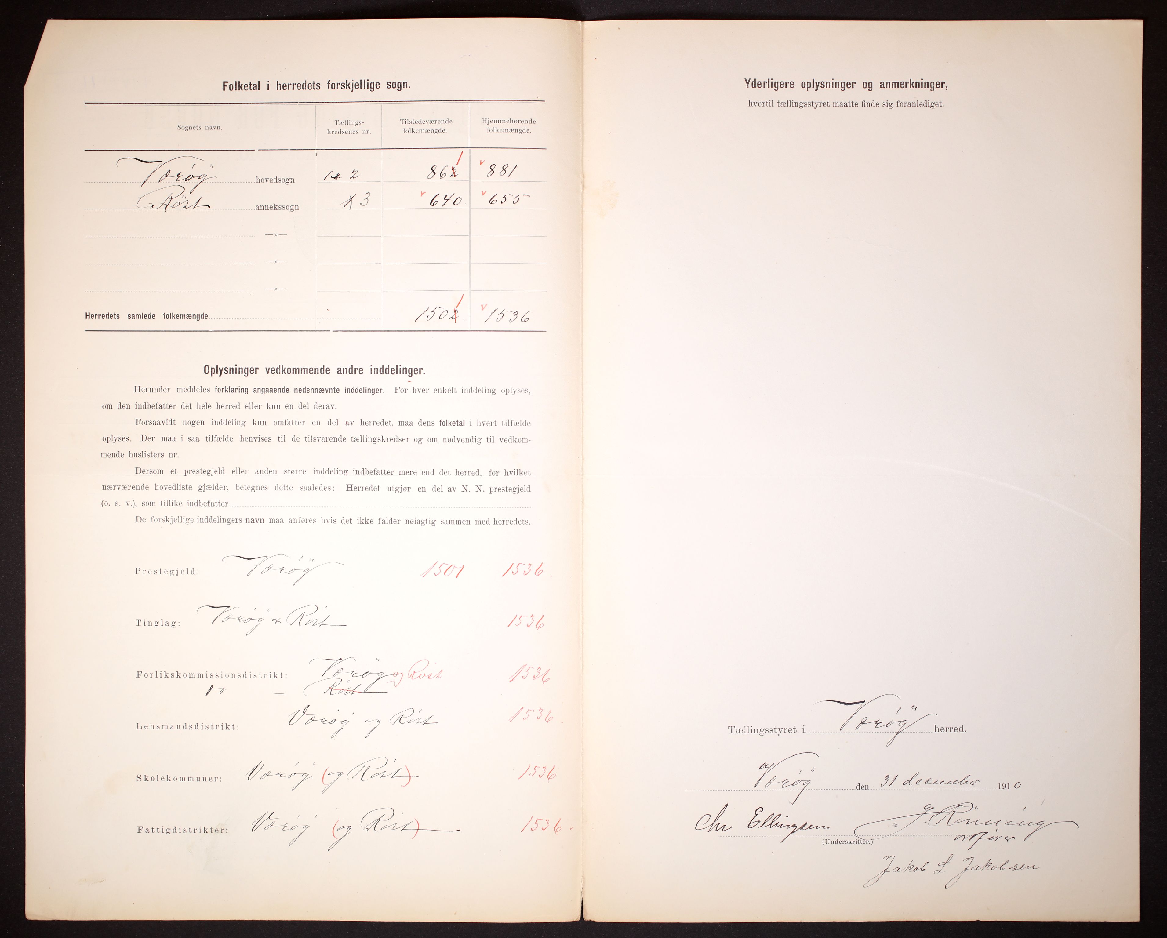 RA, 1910 census for Værøy, 1910, p. 3