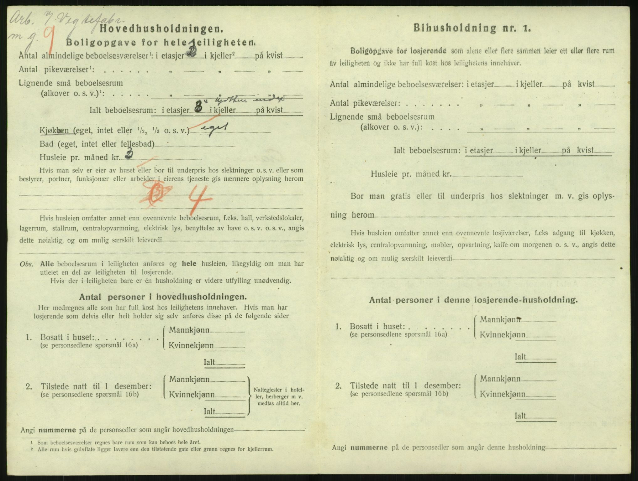 SAO, 1920 census for Kristiania, 1920, p. 133980