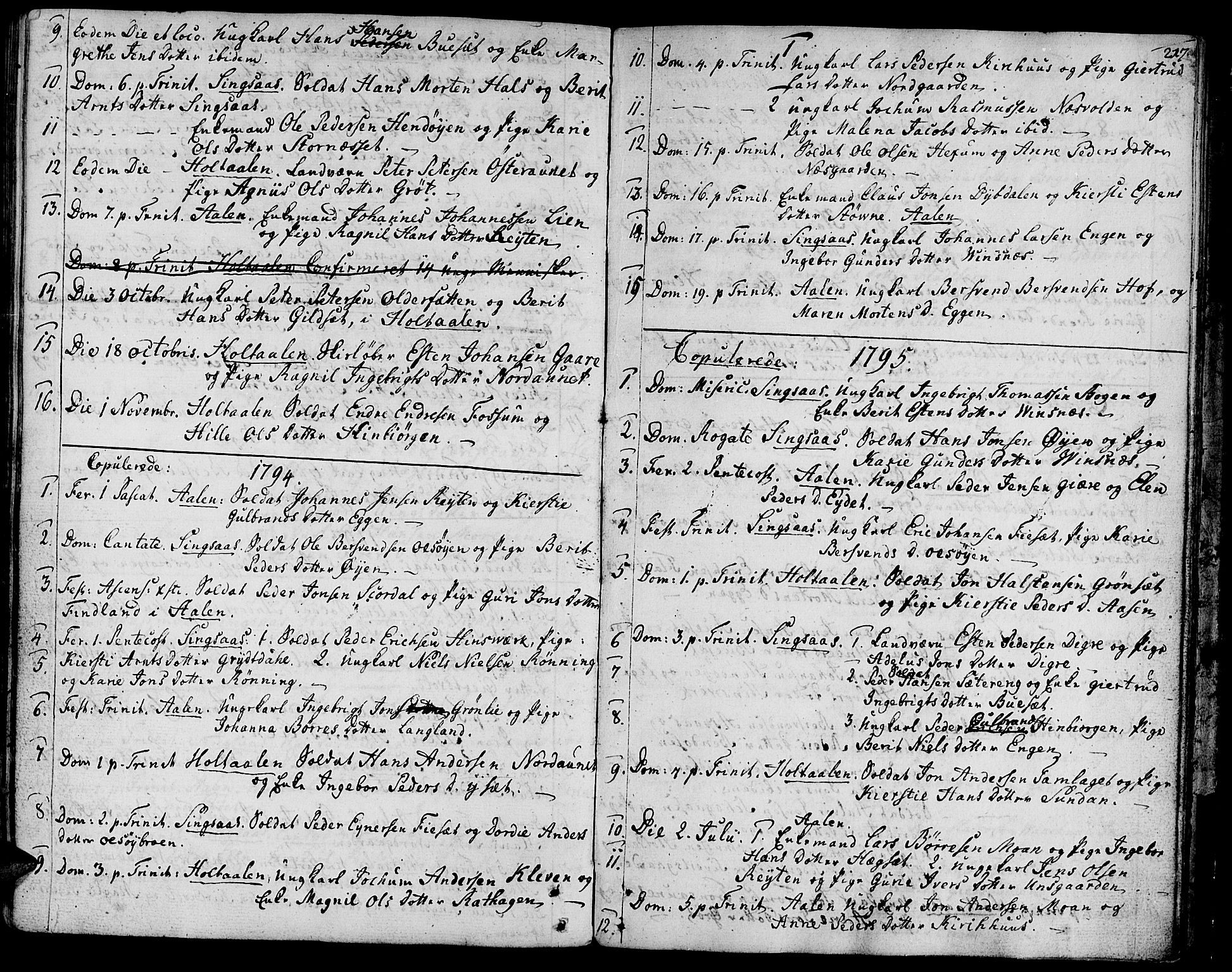 Ministerialprotokoller, klokkerbøker og fødselsregistre - Sør-Trøndelag, SAT/A-1456/685/L0952: Parish register (official) no. 685A01, 1745-1804, p. 217