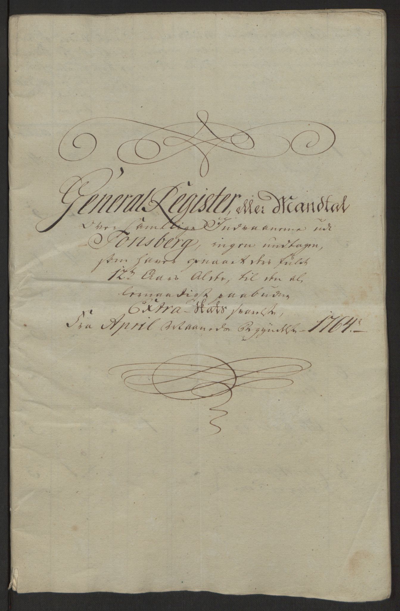 Rentekammeret inntil 1814, Reviderte regnskaper, Byregnskaper, RA/EA-4066/R/Rh/L0162/0001: [H4] Kontribusjonsregnskap / Ekstraskatt, Tønsberg, 1762-1772, p. 135