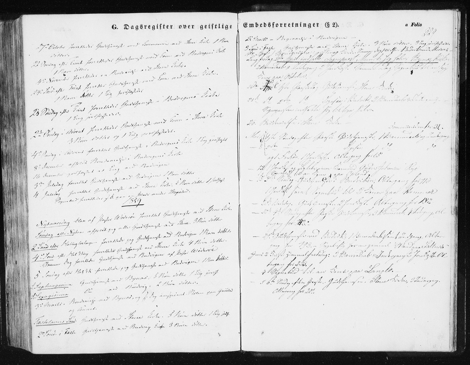 Ministerialprotokoller, klokkerbøker og fødselsregistre - Sør-Trøndelag, SAT/A-1456/612/L0376: Parish register (official) no. 612A08, 1846-1859, p. 329
