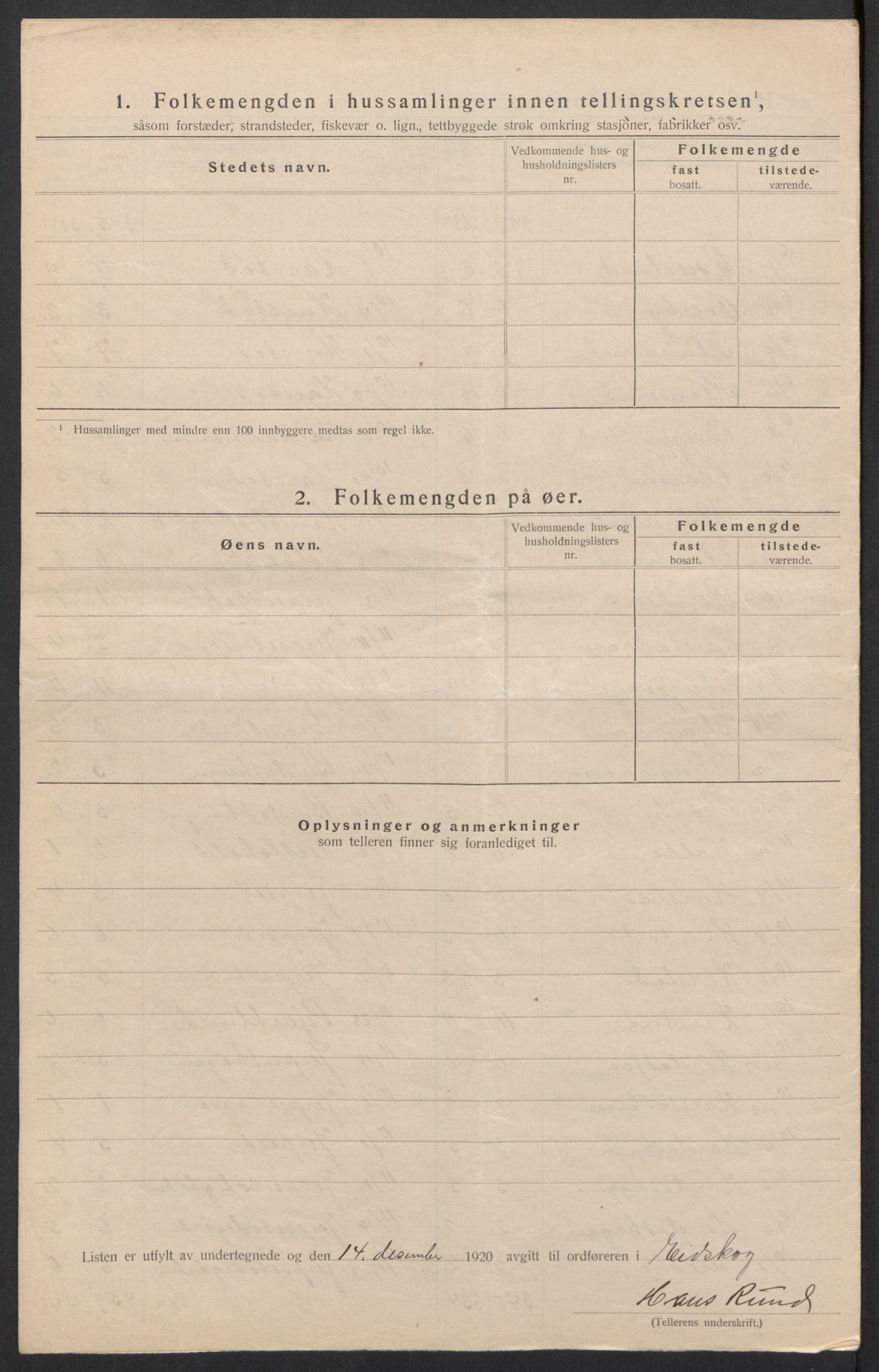 SAH, 1920 census for Eidskog, 1920, p. 12