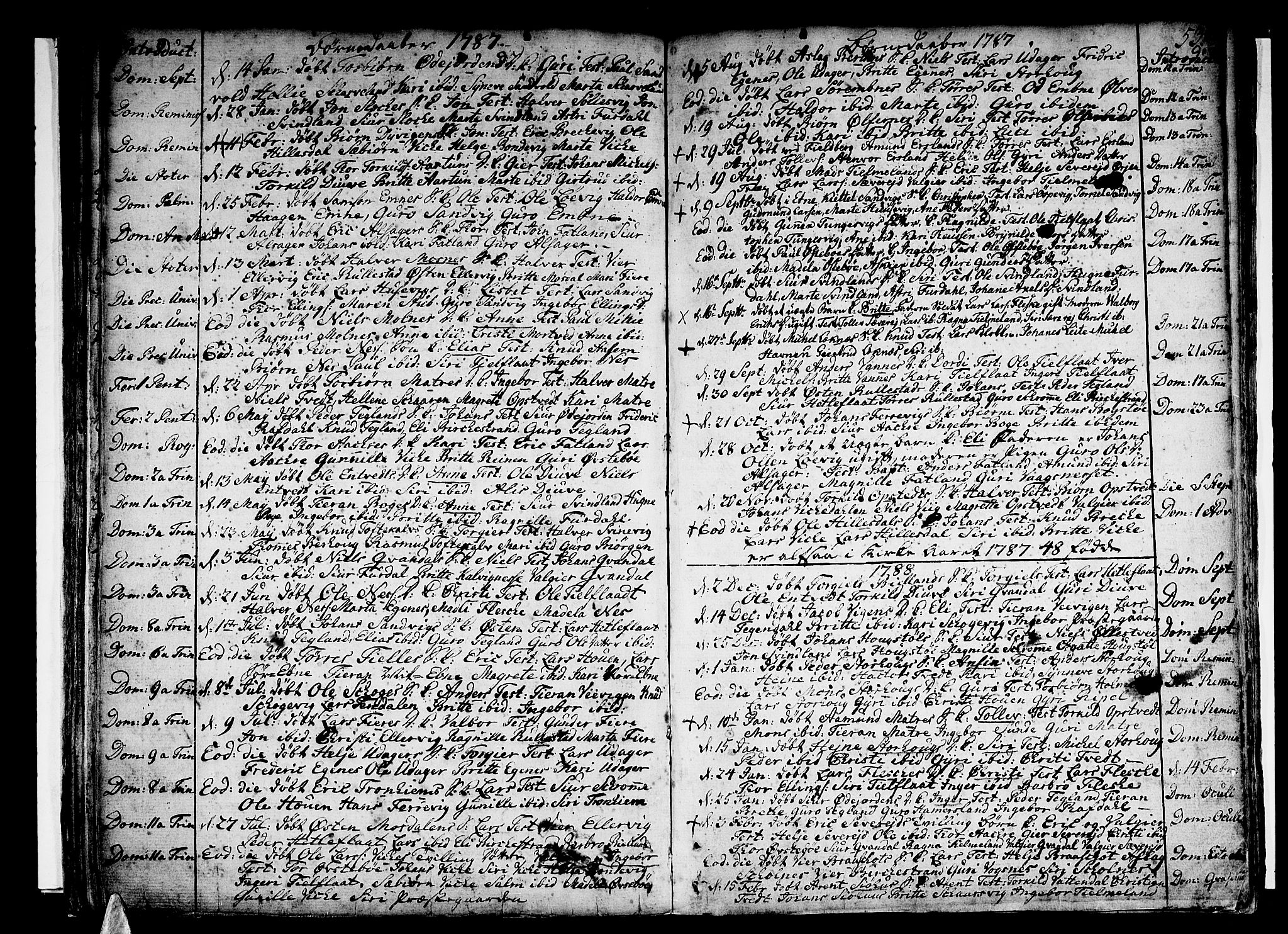 Skånevik sokneprestembete, SAB/A-77801/H/Haa: Parish register (official) no. A 1, 1745-1789, p. 53
