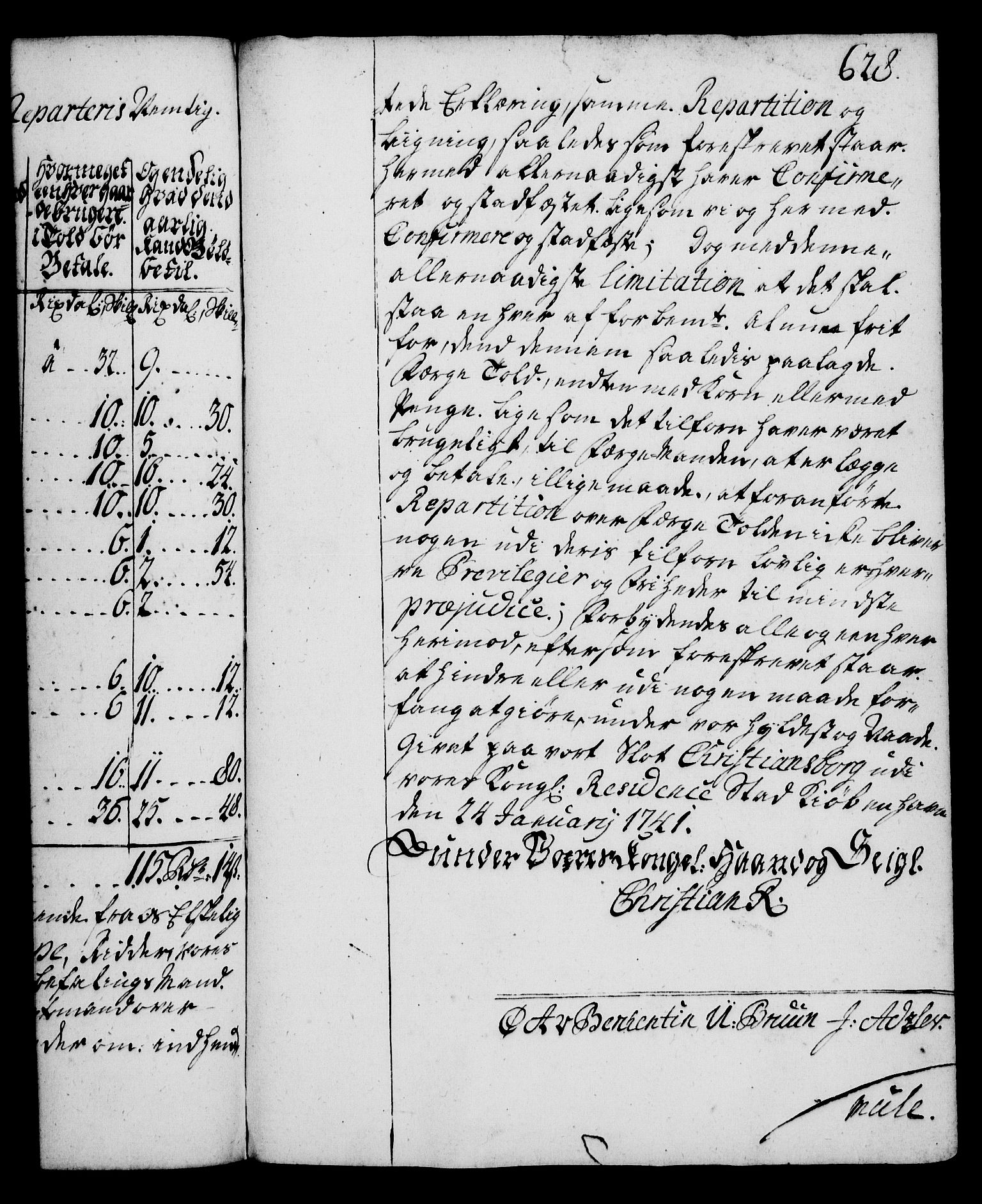 Rentekammeret, Kammerkanselliet, RA/EA-3111/G/Gg/Gga/L0004: Norsk ekspedisjonsprotokoll med register (merket RK 53.4), 1734-1741, p. 628