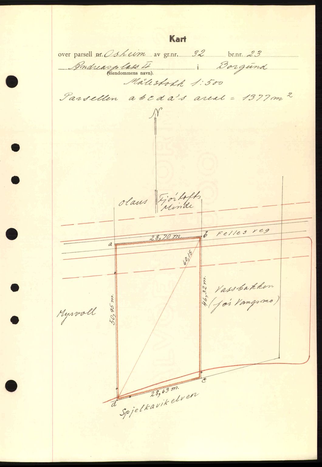 Nordre Sunnmøre sorenskriveri, AV/SAT-A-0006/1/2/2C/2Ca: Mortgage book no. A15, 1942-1943, Diary no: : 94/1943