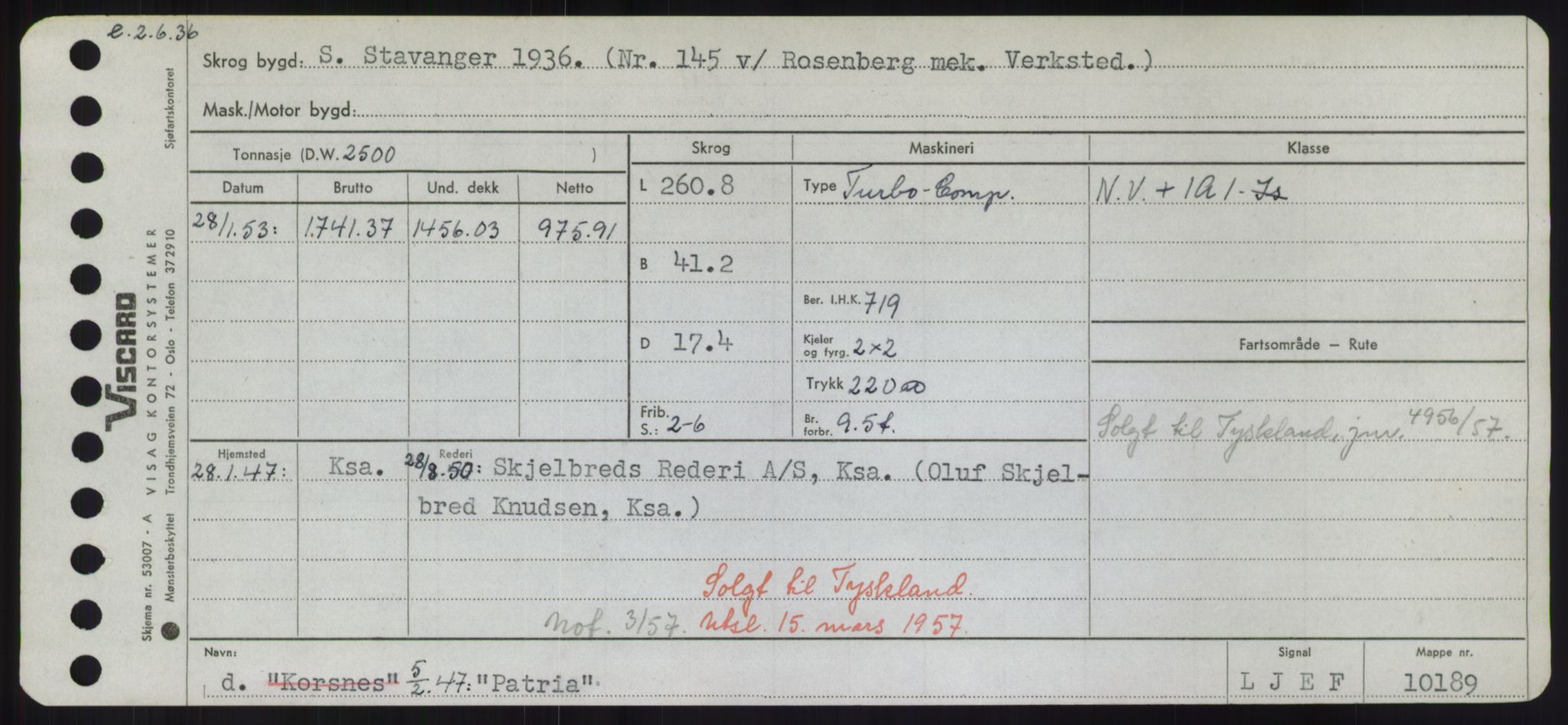 Sjøfartsdirektoratet med forløpere, Skipsmålingen, RA/S-1627/H/Hd/L0029: Fartøy, P, p. 91