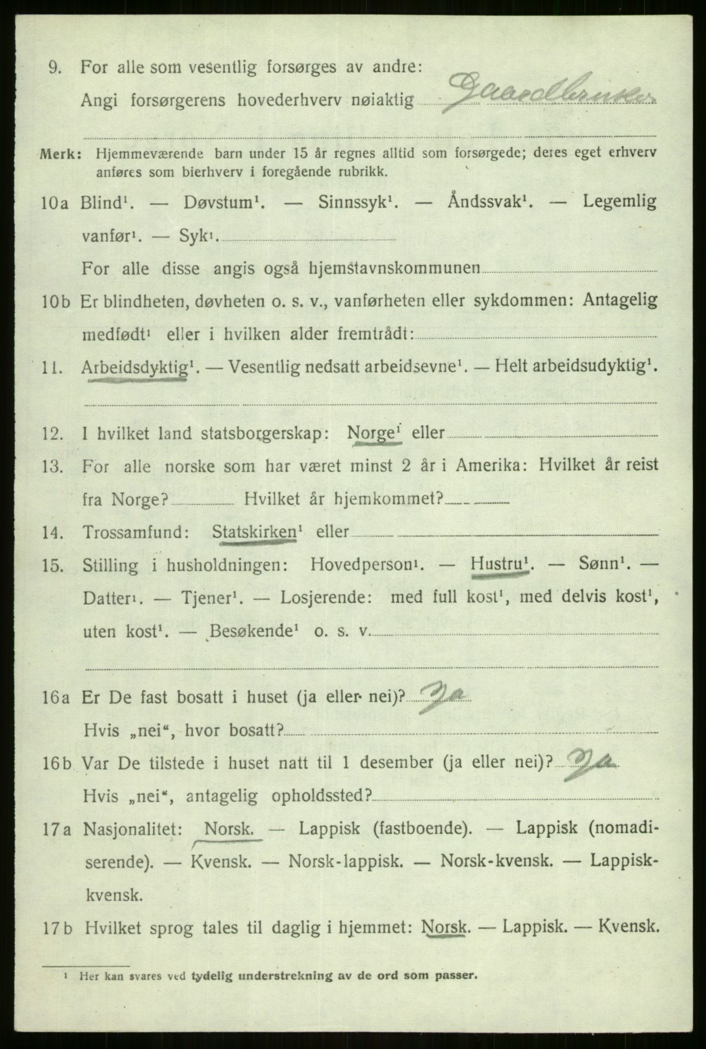 SATØ, 1920 census for Sørreisa, 1920, p. 4756