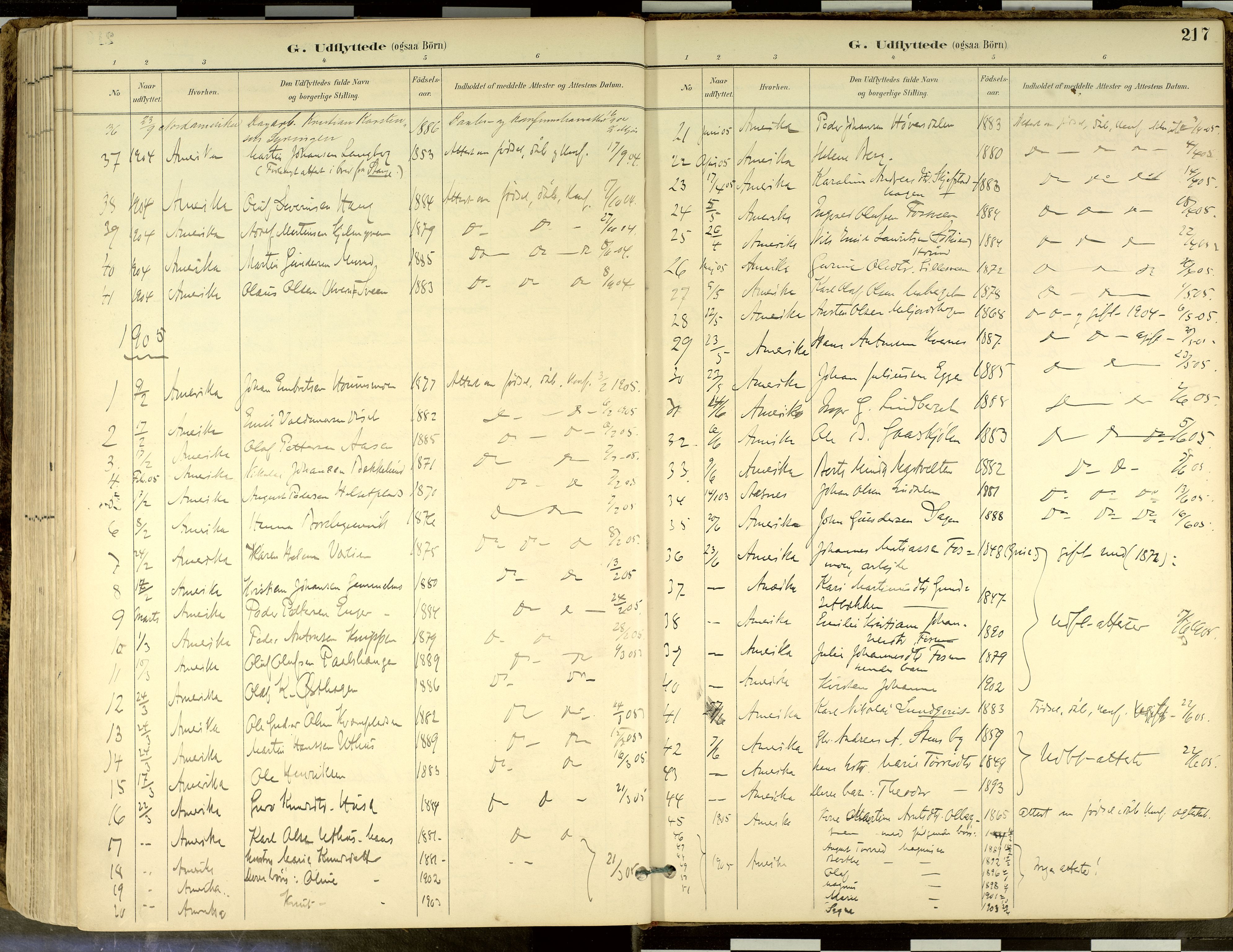 Elverum prestekontor, SAH/PREST-044/H/Ha/Haa/L0018: Parish register (official) no. 18, 1894-1914, p. 217