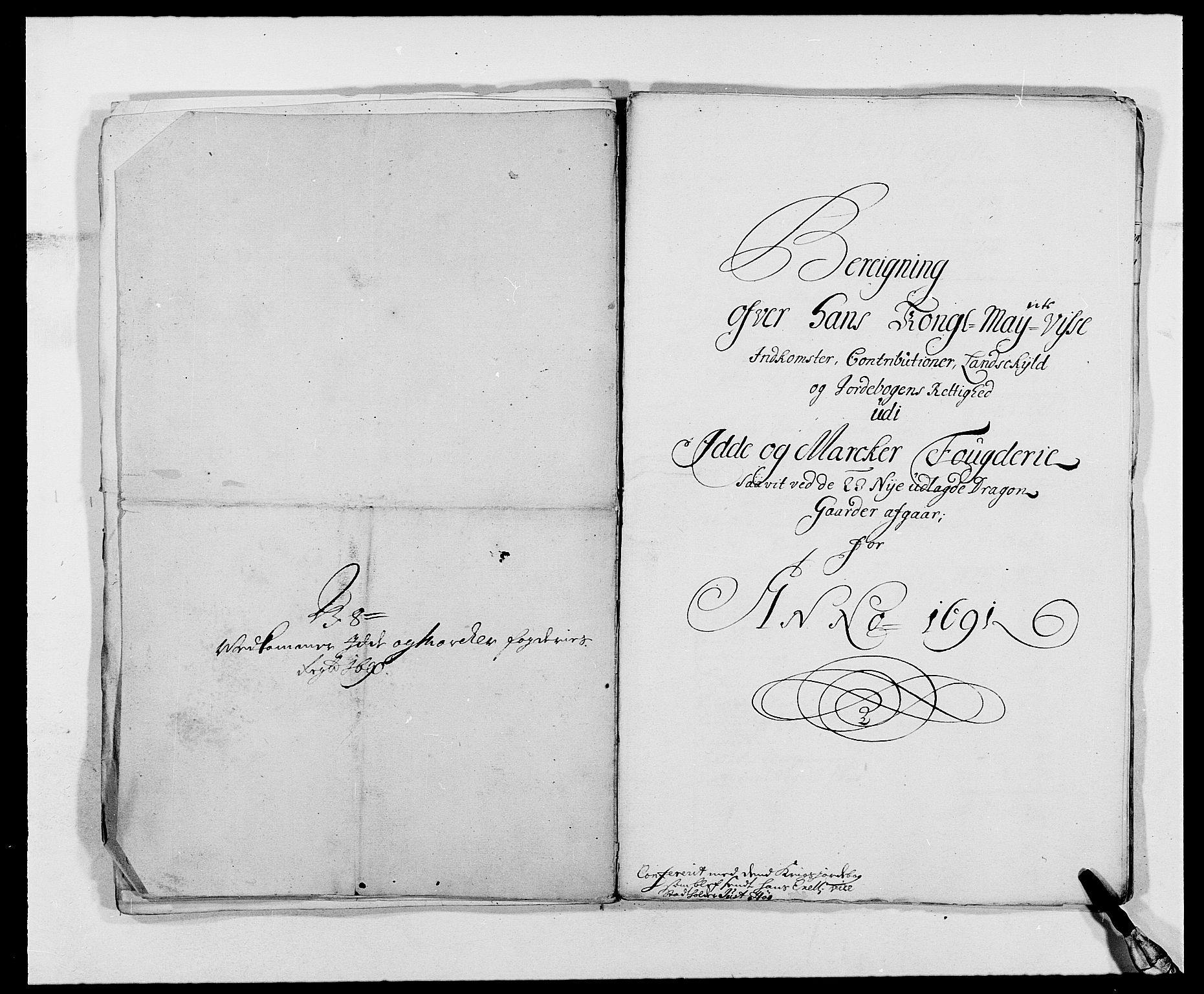 Rentekammeret inntil 1814, Reviderte regnskaper, Fogderegnskap, RA/EA-4092/R01/L0010: Fogderegnskap Idd og Marker, 1690-1691, p. 73
