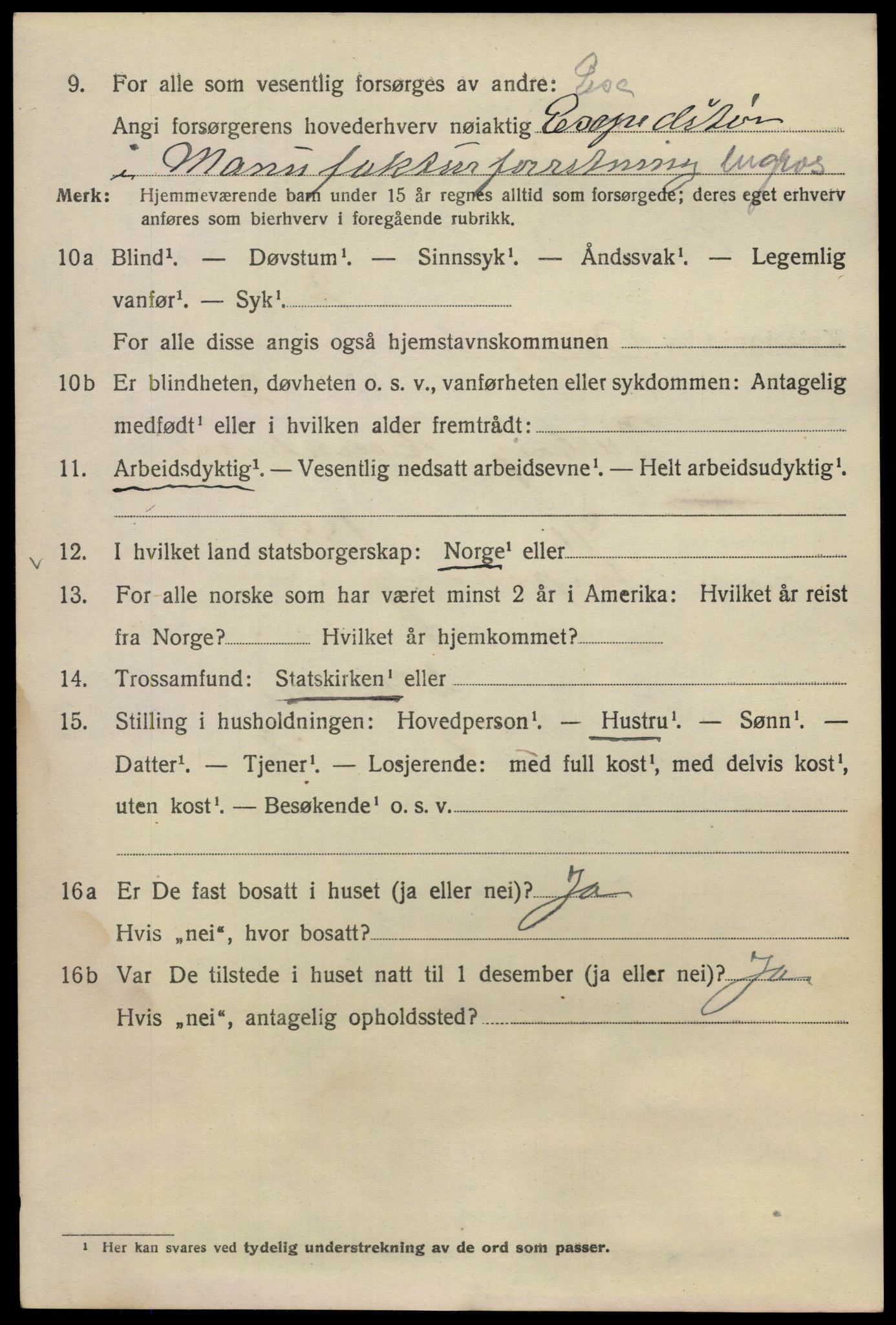 SAO, 1920 census for Kristiania, 1920, p. 404640