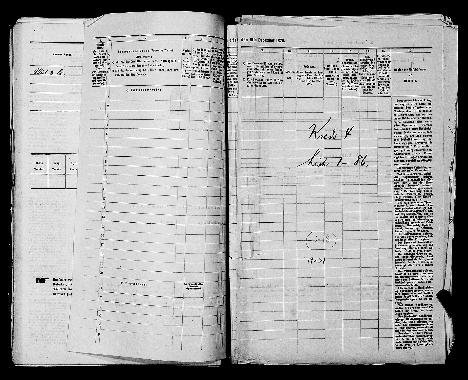 RA, 1875 census for 0113P Borge, 1875, p. 515