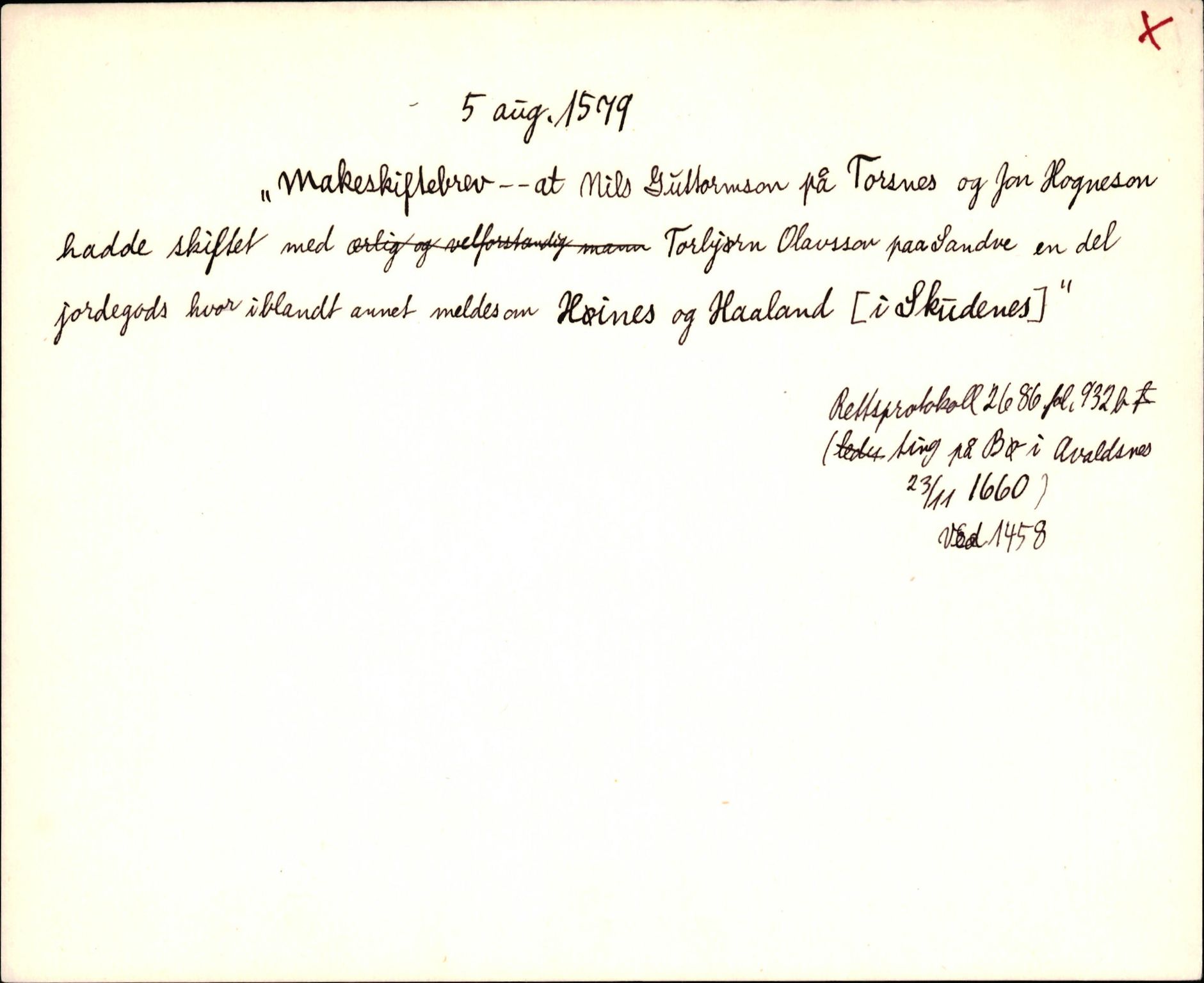 Riksarkivets diplomsamling, AV/RA-EA-5965/F35/F35d/L0001: Innlånte diplomer, seddelregister, 1316-1591, p. 463