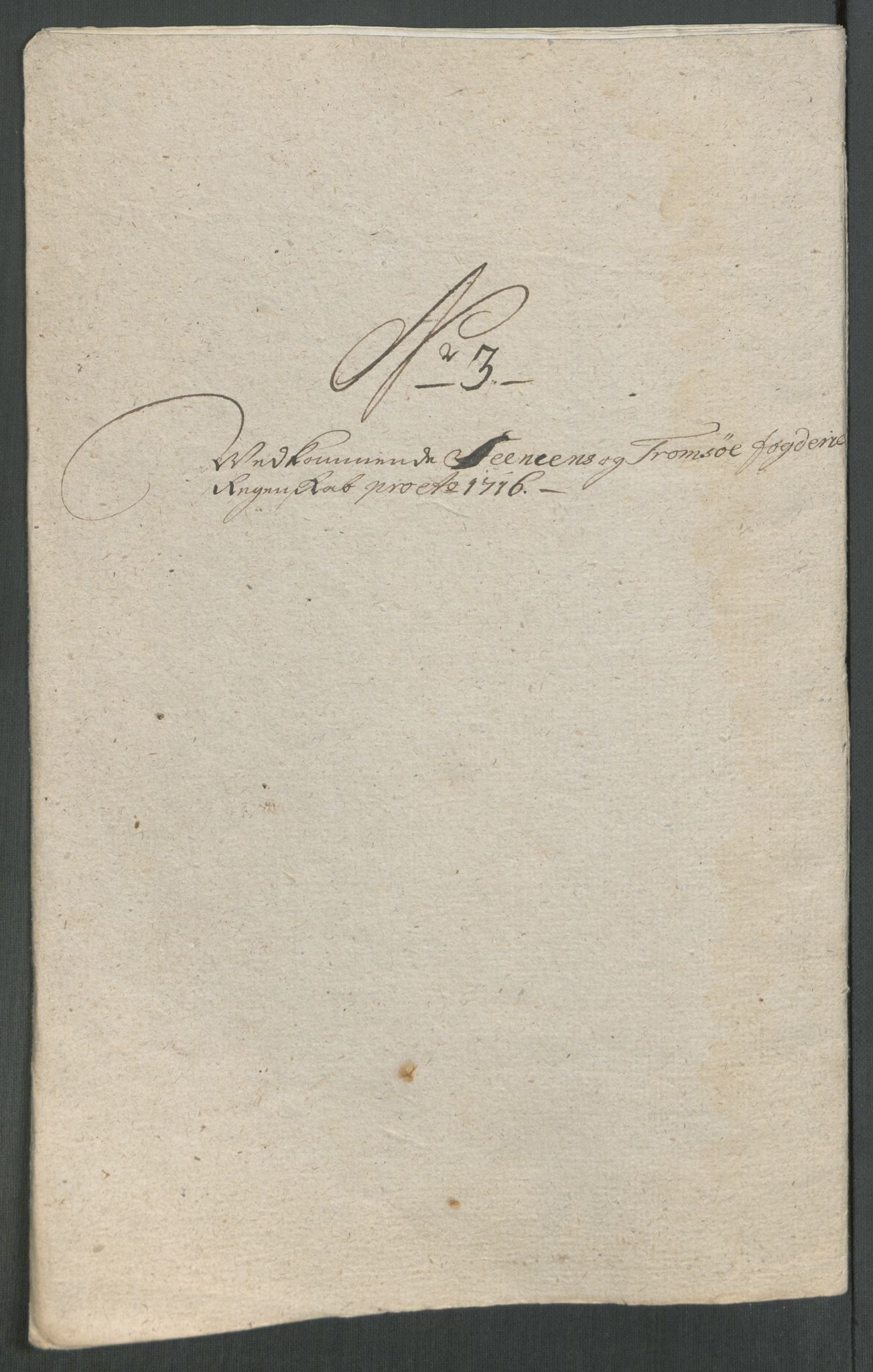 Rentekammeret inntil 1814, Reviderte regnskaper, Fogderegnskap, AV/RA-EA-4092/R68/L4762: Fogderegnskap Senja og Troms, 1716, p. 65