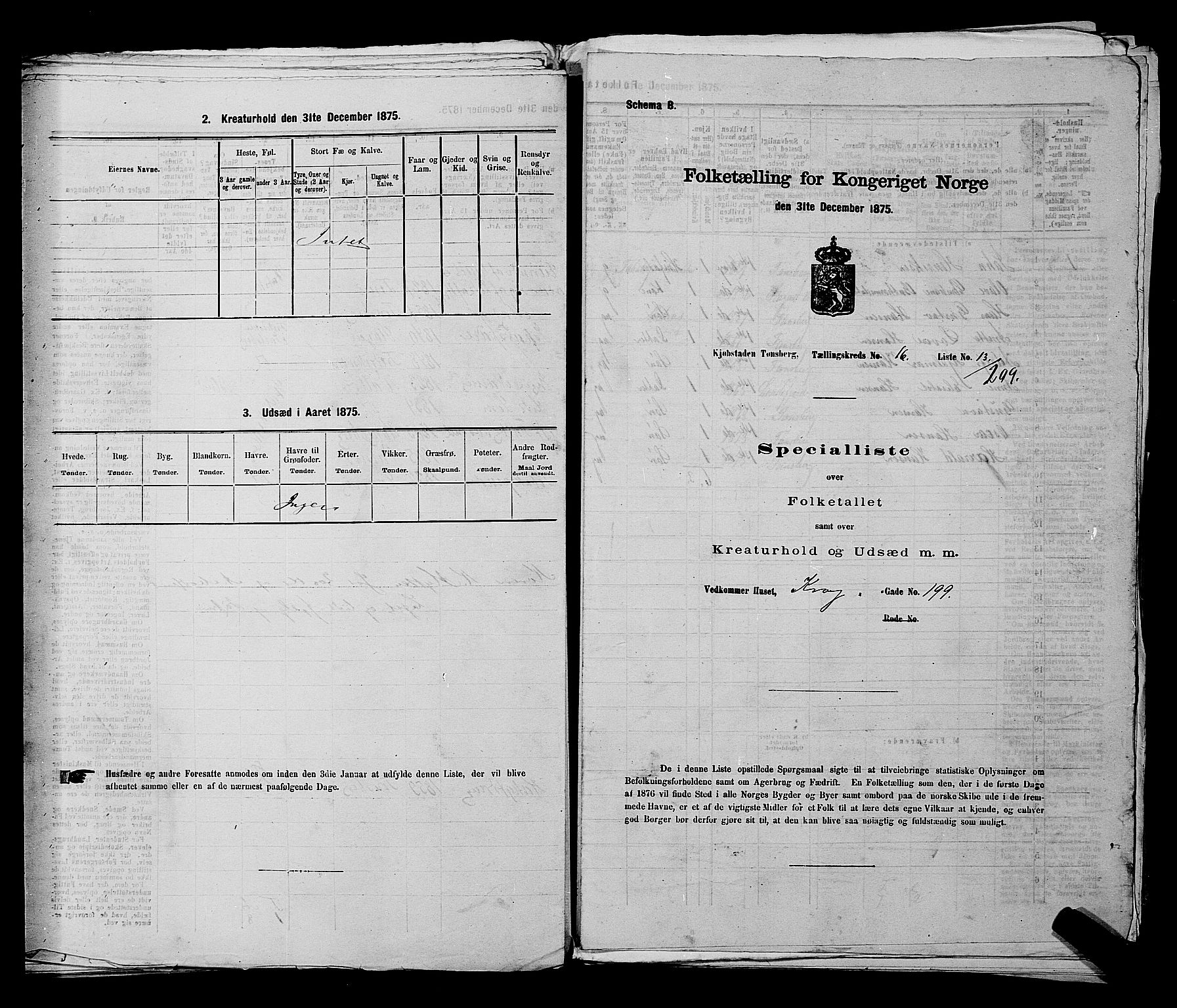 SAKO, 1875 census for 0705P Tønsberg, 1875, p. 513