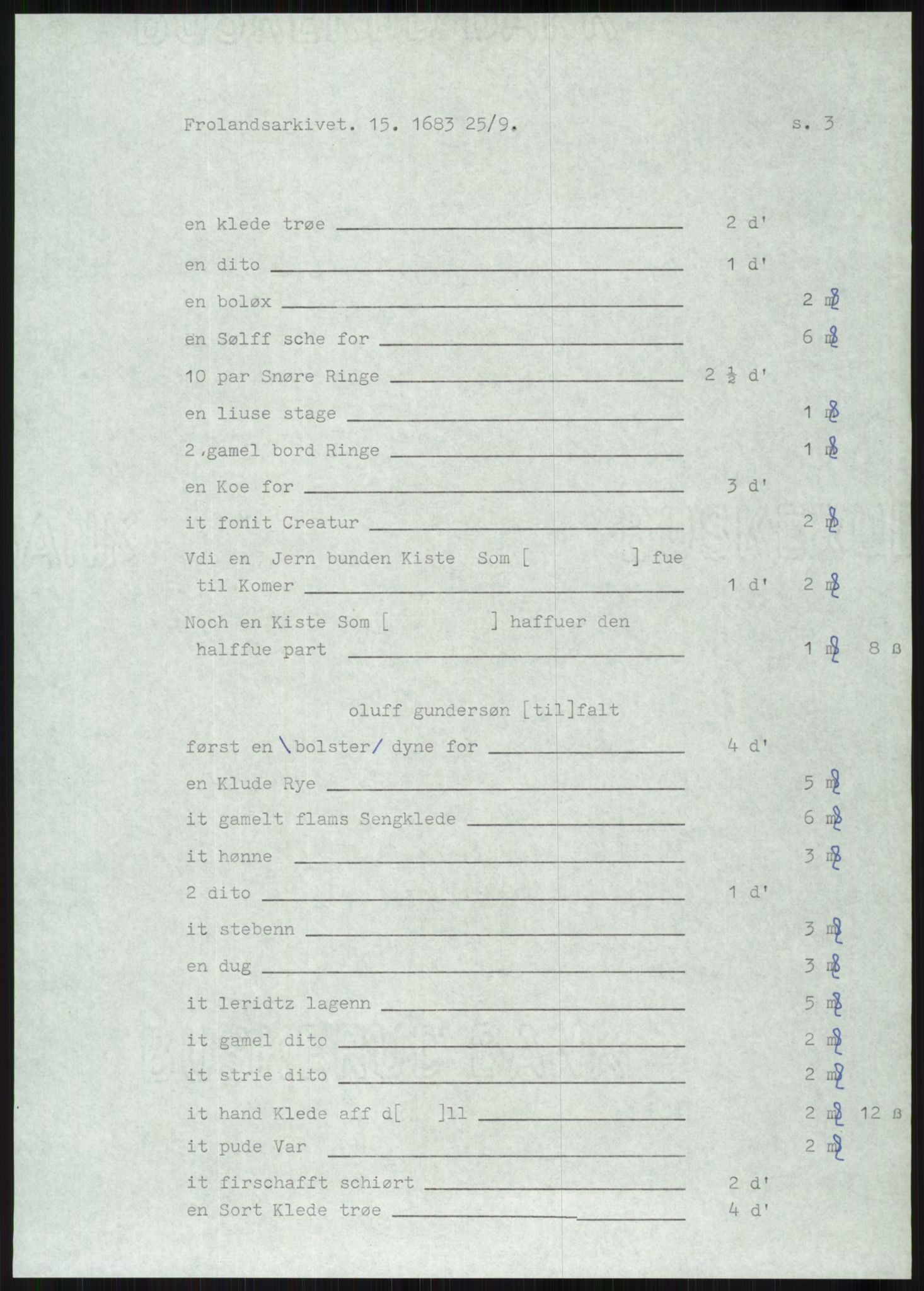 Samlinger til kildeutgivelse, Diplomavskriftsamlingen, AV/RA-EA-4053/H/Ha, p. 2189