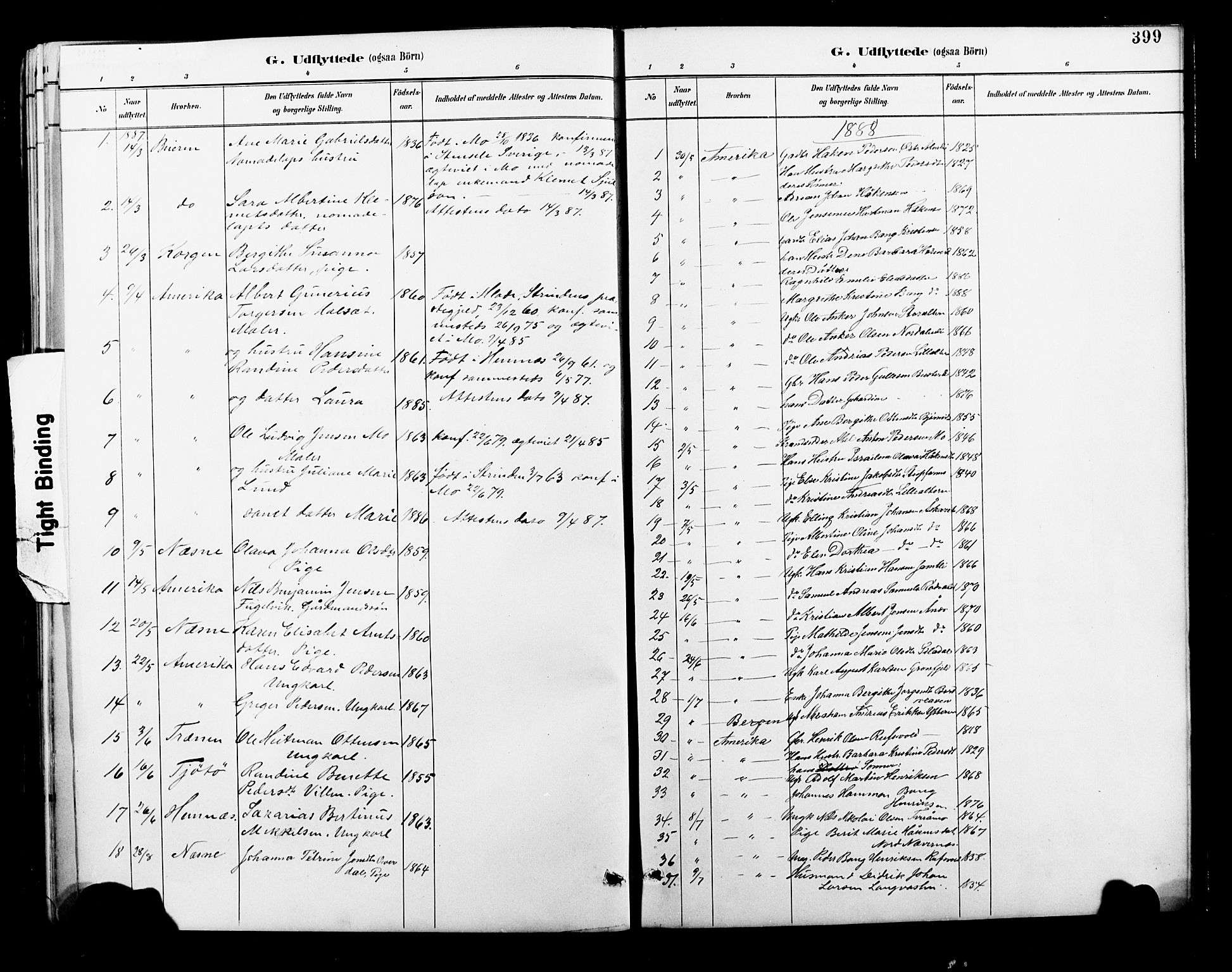 Ministerialprotokoller, klokkerbøker og fødselsregistre - Nordland, SAT/A-1459/827/L0421: Parish register (copy) no. 827C10, 1887-1906, p. 399