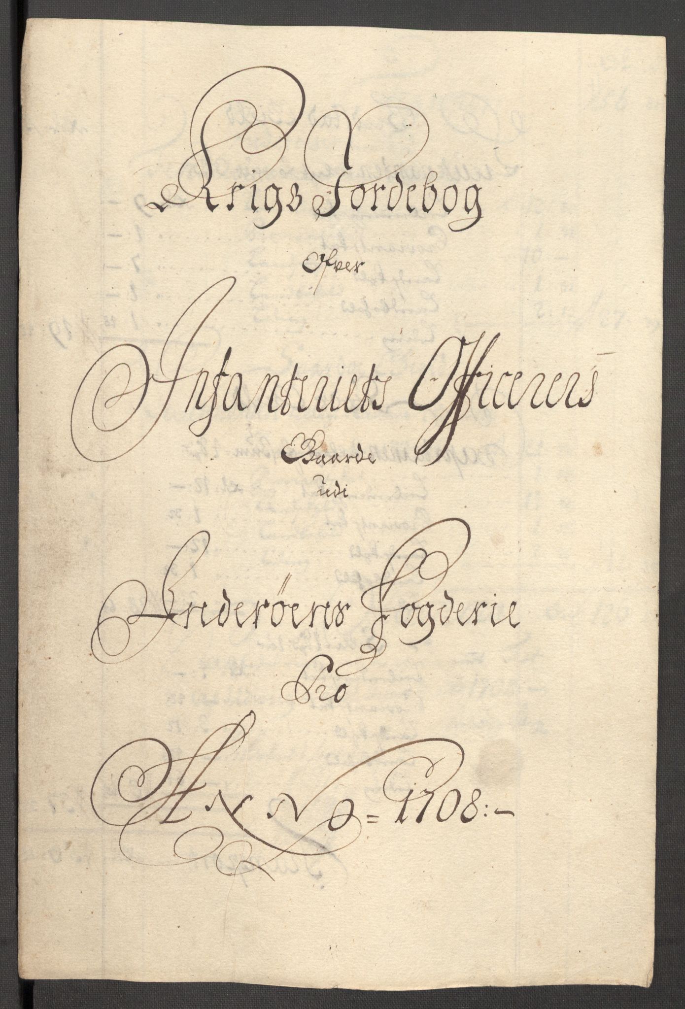 Rentekammeret inntil 1814, Reviderte regnskaper, Fogderegnskap, AV/RA-EA-4092/R63/L4316: Fogderegnskap Inderøy, 1708, p. 198