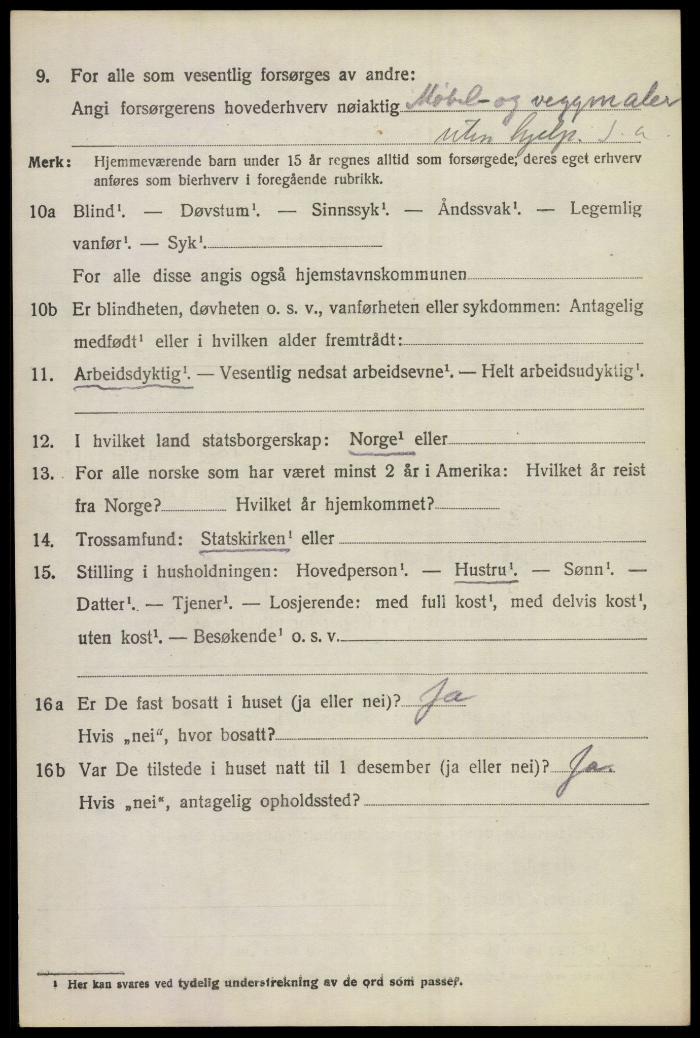 SAKO, 1920 census for Norderhov, 1920, p. 20329