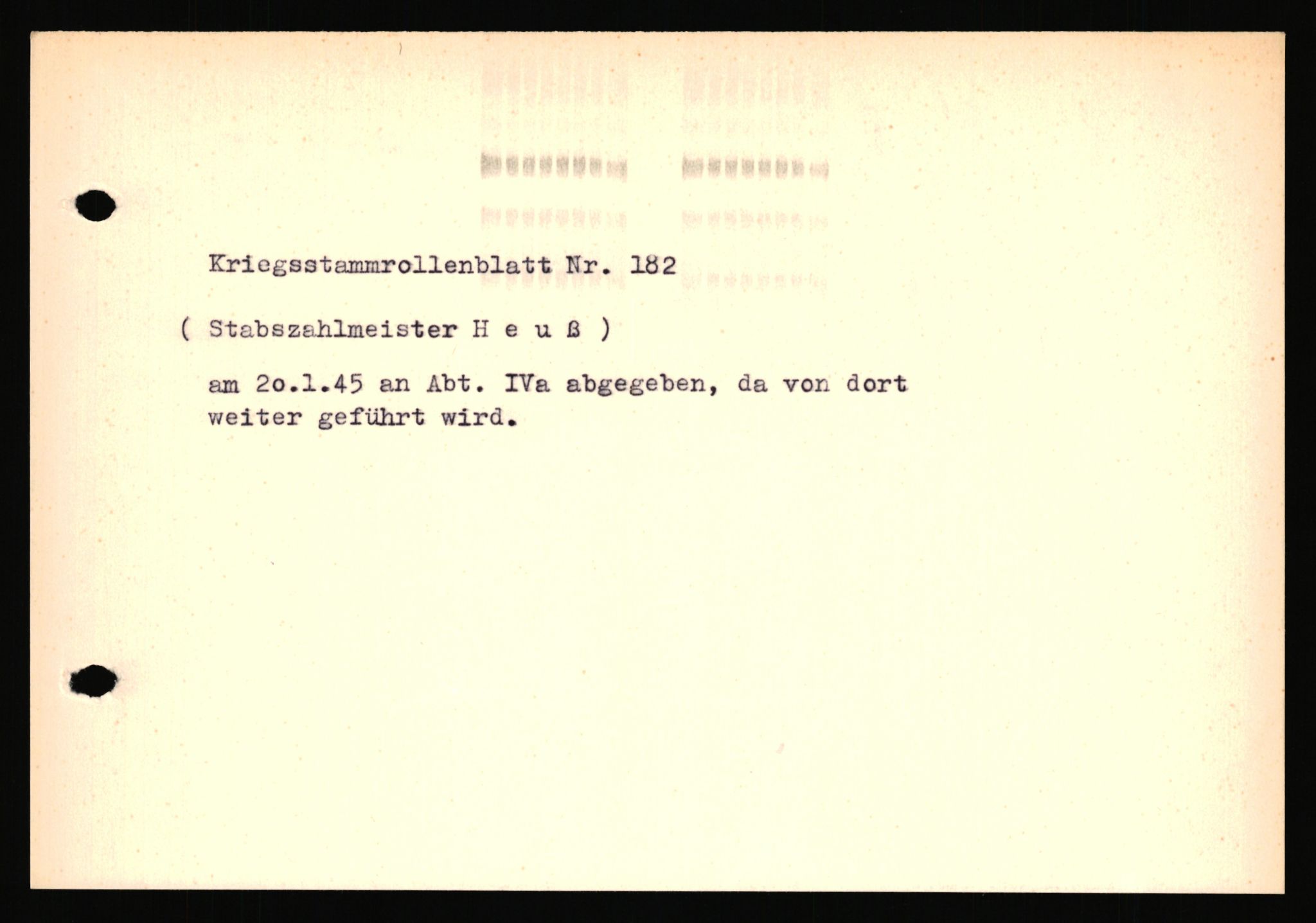 Forsvarets Overkommando. 2 kontor. Arkiv 11.4. Spredte tyske arkivsaker, AV/RA-RAFA-7031/D/Dar/Dara/L0018: Personalbøker, 1940-1945, p. 687