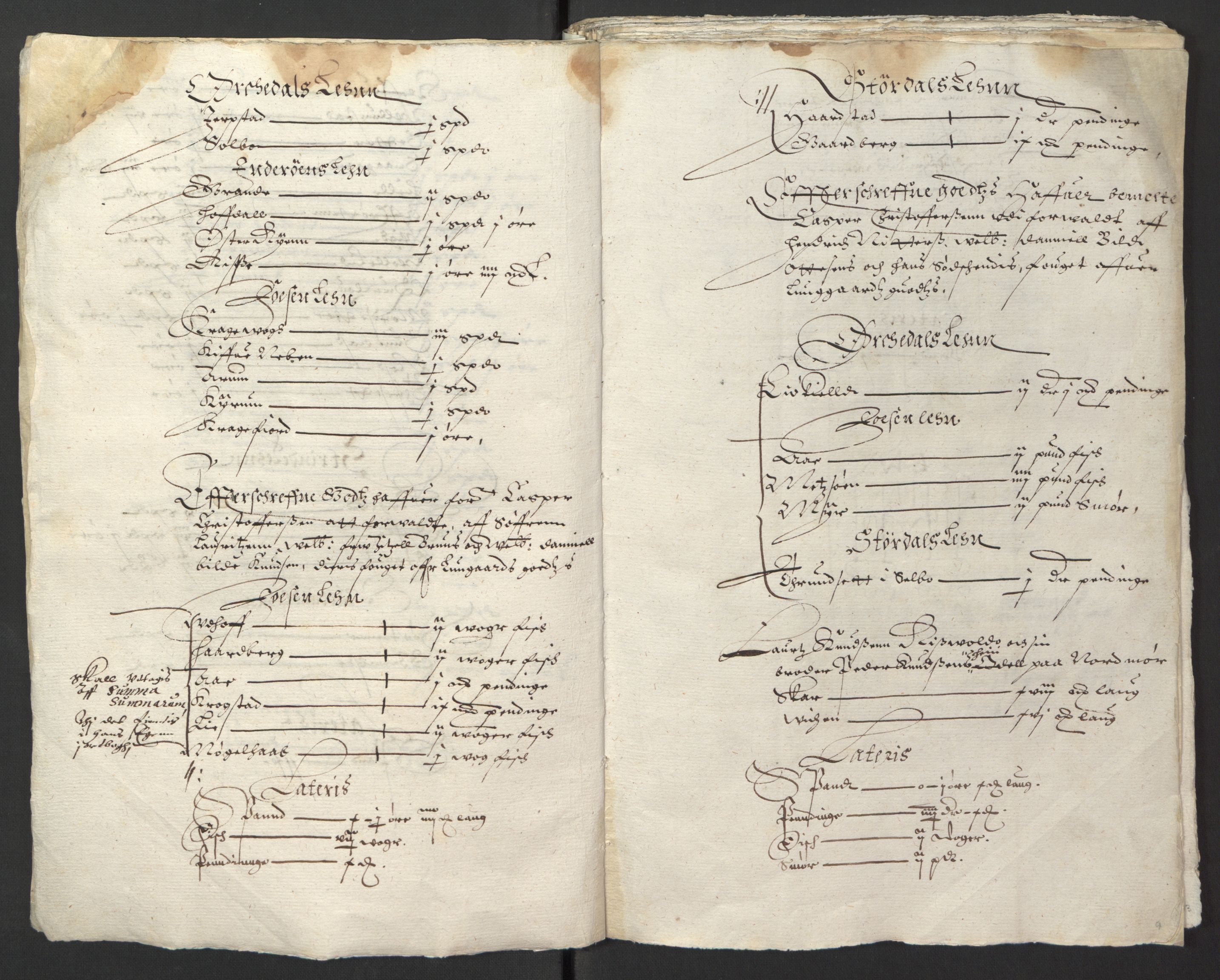 Stattholderembetet 1572-1771, AV/RA-EA-2870/Ek/L0013/0001: Jordebøker til utlikning av rosstjeneste 1624-1626: / Odelsjordebøker for Trondheim len, 1624-1625, p. 12