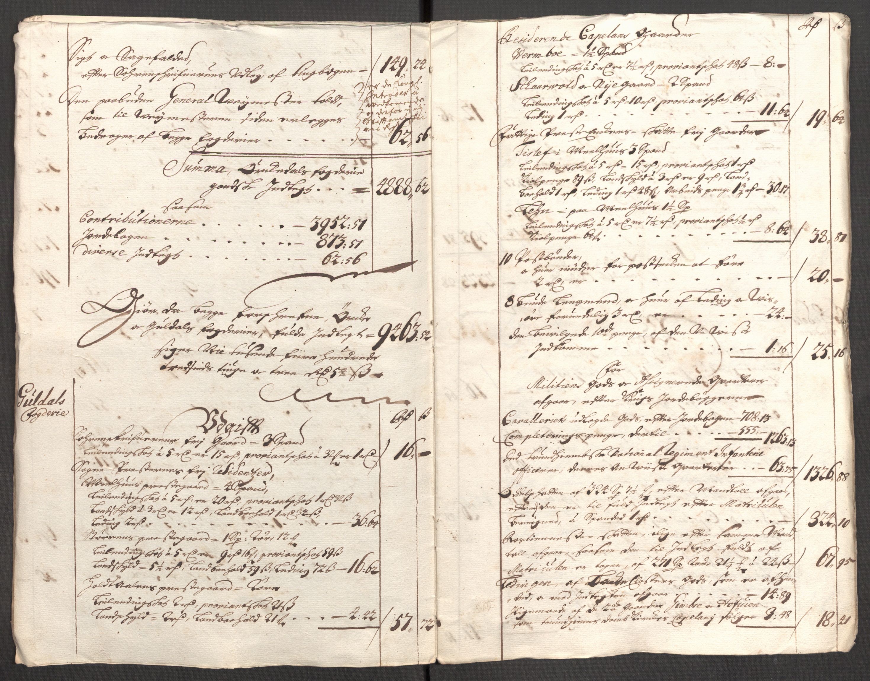 Rentekammeret inntil 1814, Reviderte regnskaper, Fogderegnskap, AV/RA-EA-4092/R60/L3952: Fogderegnskap Orkdal og Gauldal, 1702, p. 21