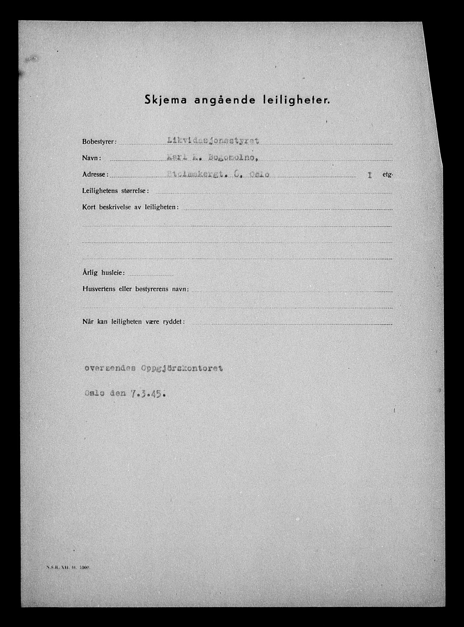 Justisdepartementet, Tilbakeføringskontoret for inndratte formuer, AV/RA-S-1564/H/Hc/Hcc/L0927: --, 1945-1947, p. 344