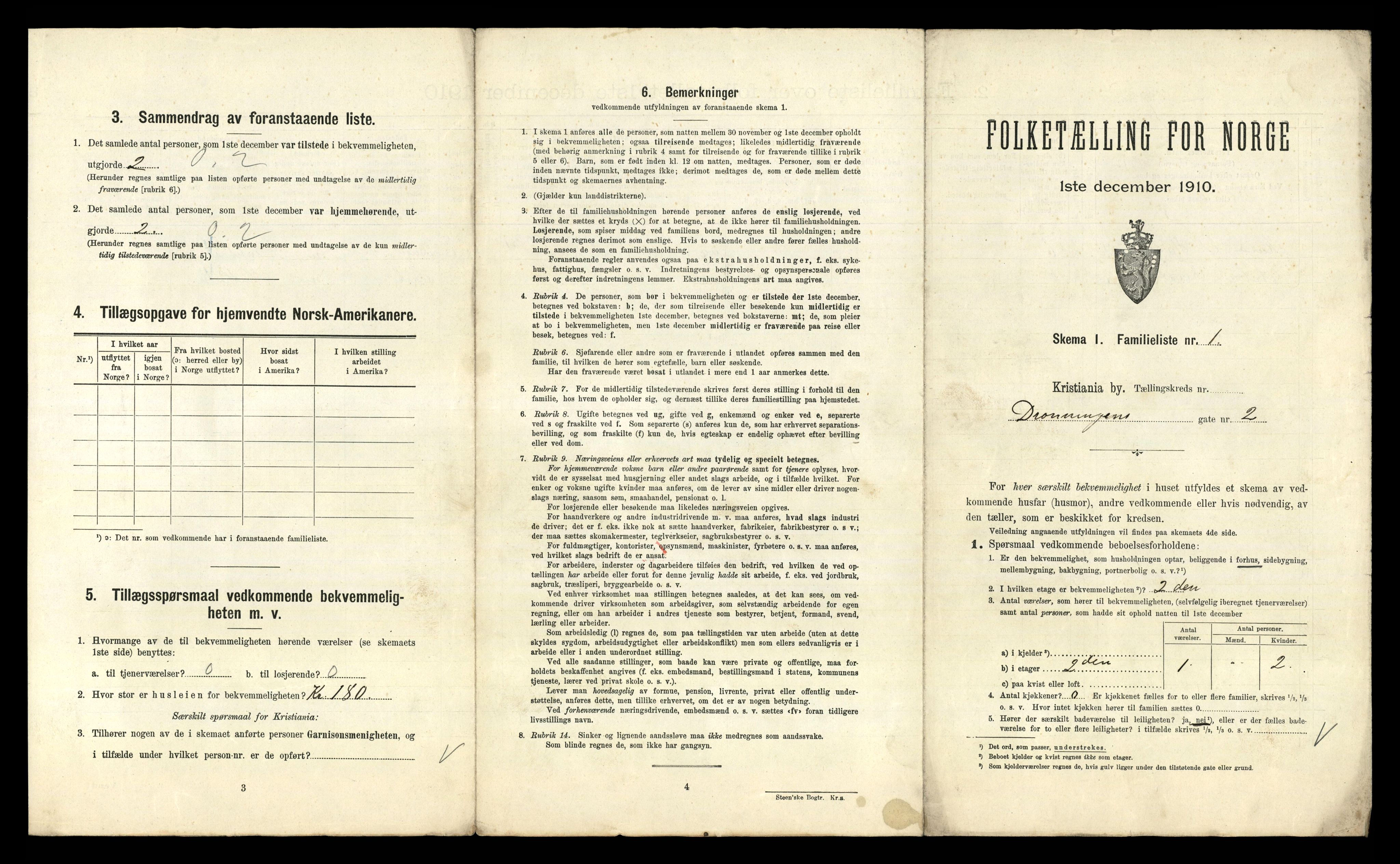 RA, 1910 census for Kristiania, 1910, p. 17677