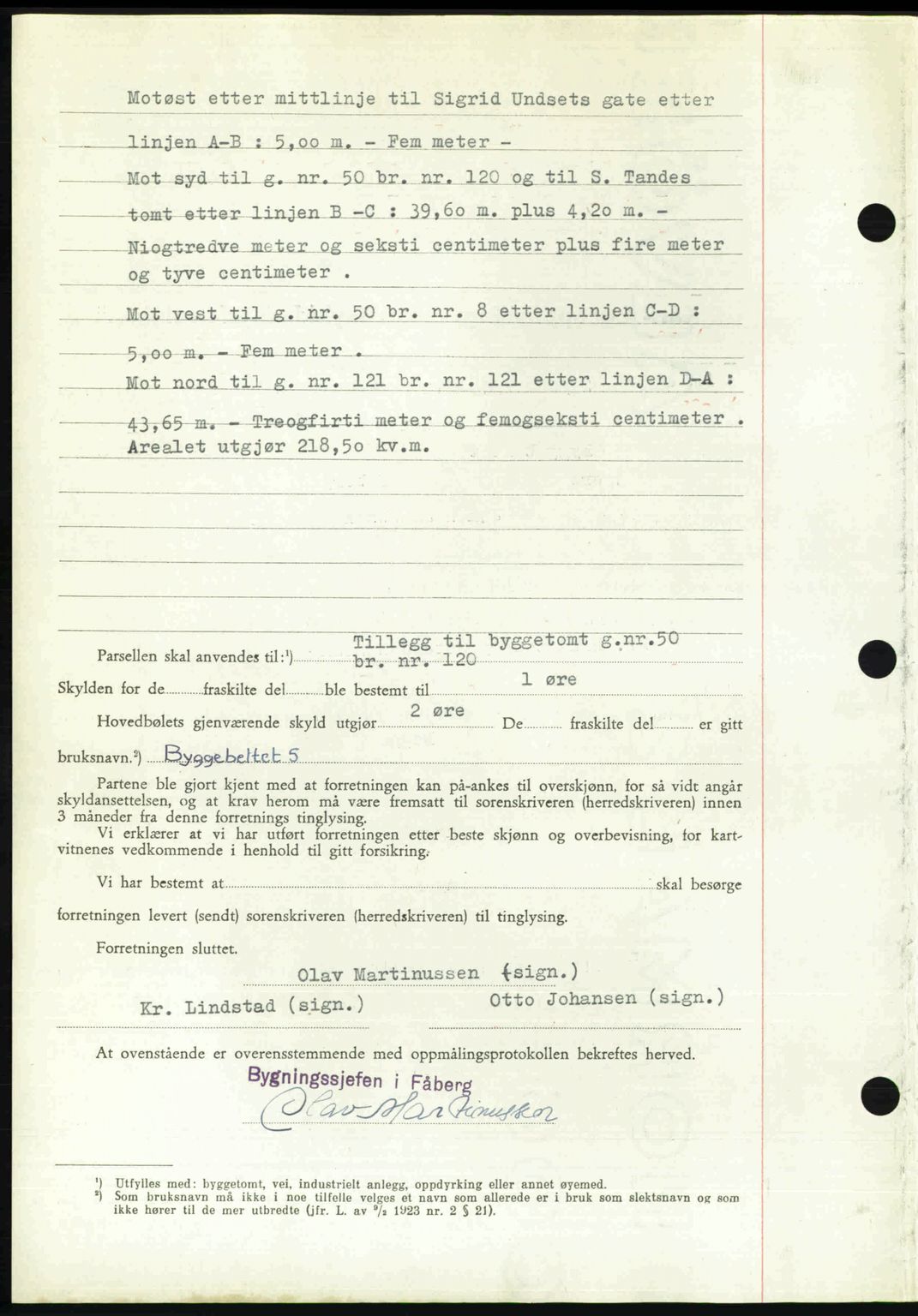 Sør-Gudbrandsdal tingrett, SAH/TING-004/H/Hb/Hbd/L0022: Mortgage book no. A22, 1948-1948, Diary no: : 1612/1948