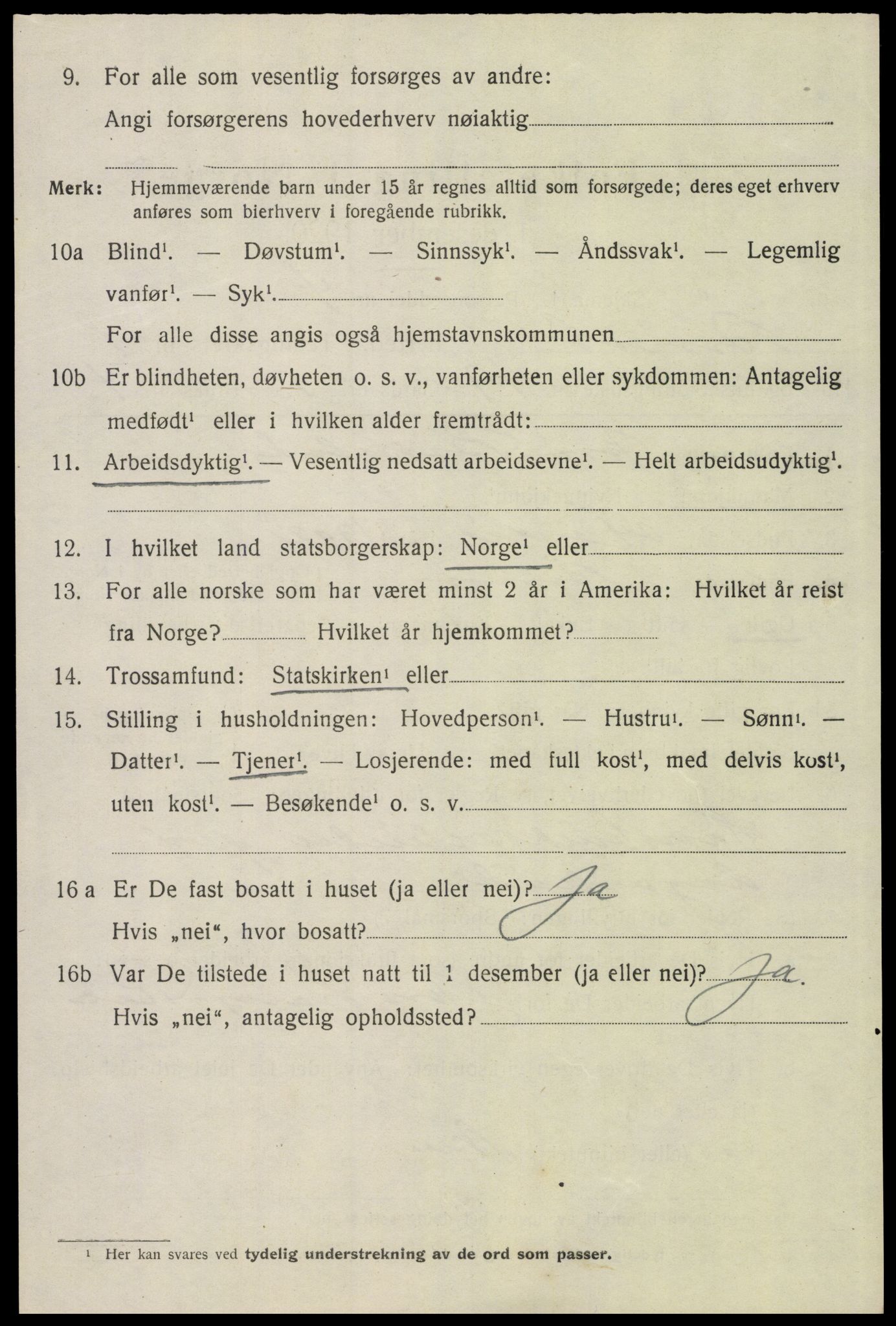 SAH, 1920 census for Åmot, 1920, p. 2050