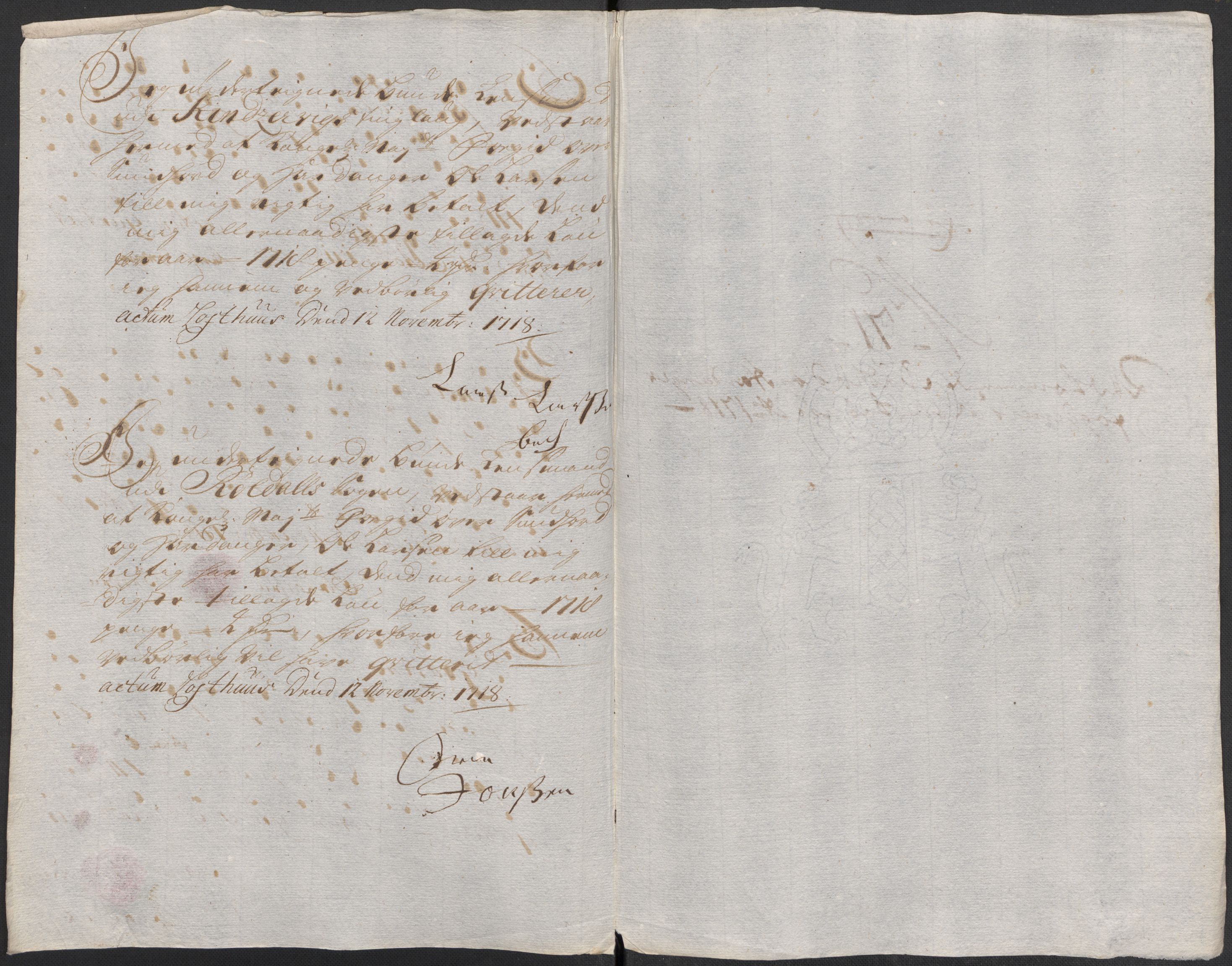 Rentekammeret inntil 1814, Reviderte regnskaper, Fogderegnskap, AV/RA-EA-4092/R48/L2996: Fogderegnskap Sunnhordland og Hardanger, 1718, p. 79